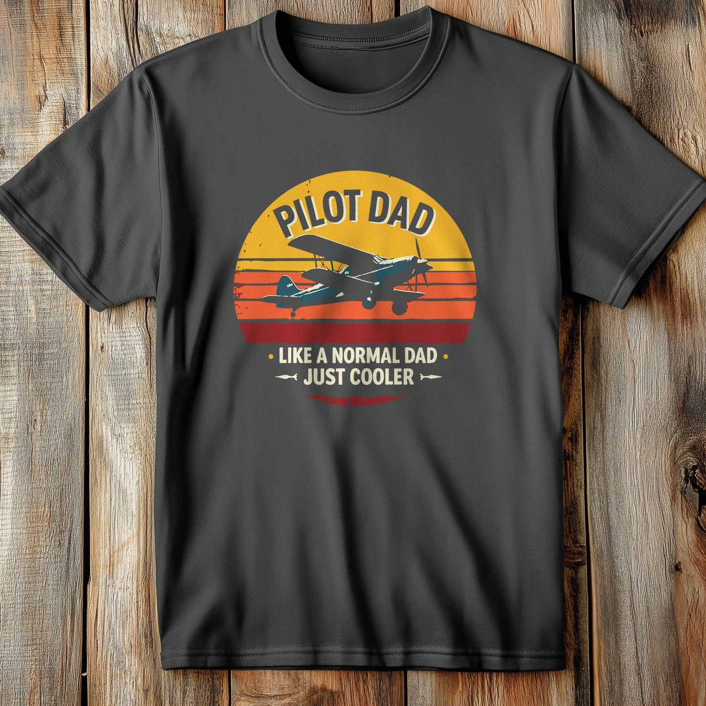 Pilot Dad Cooler T-Shirt