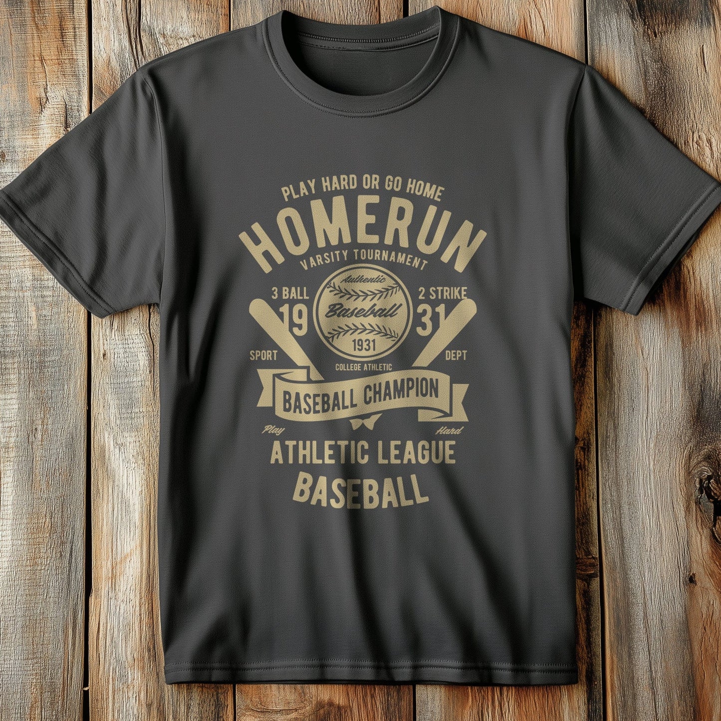 Homerun Baseball T-Shirt - Hit a Style