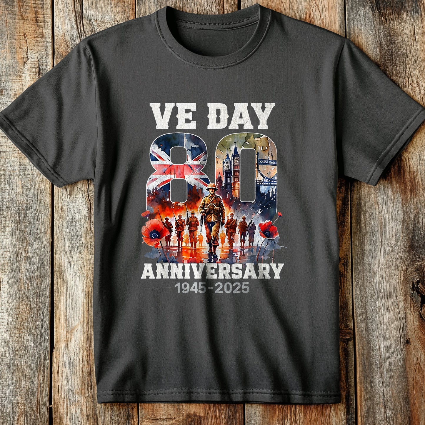 Ve Day Uk 80Th T-Shirt Style003