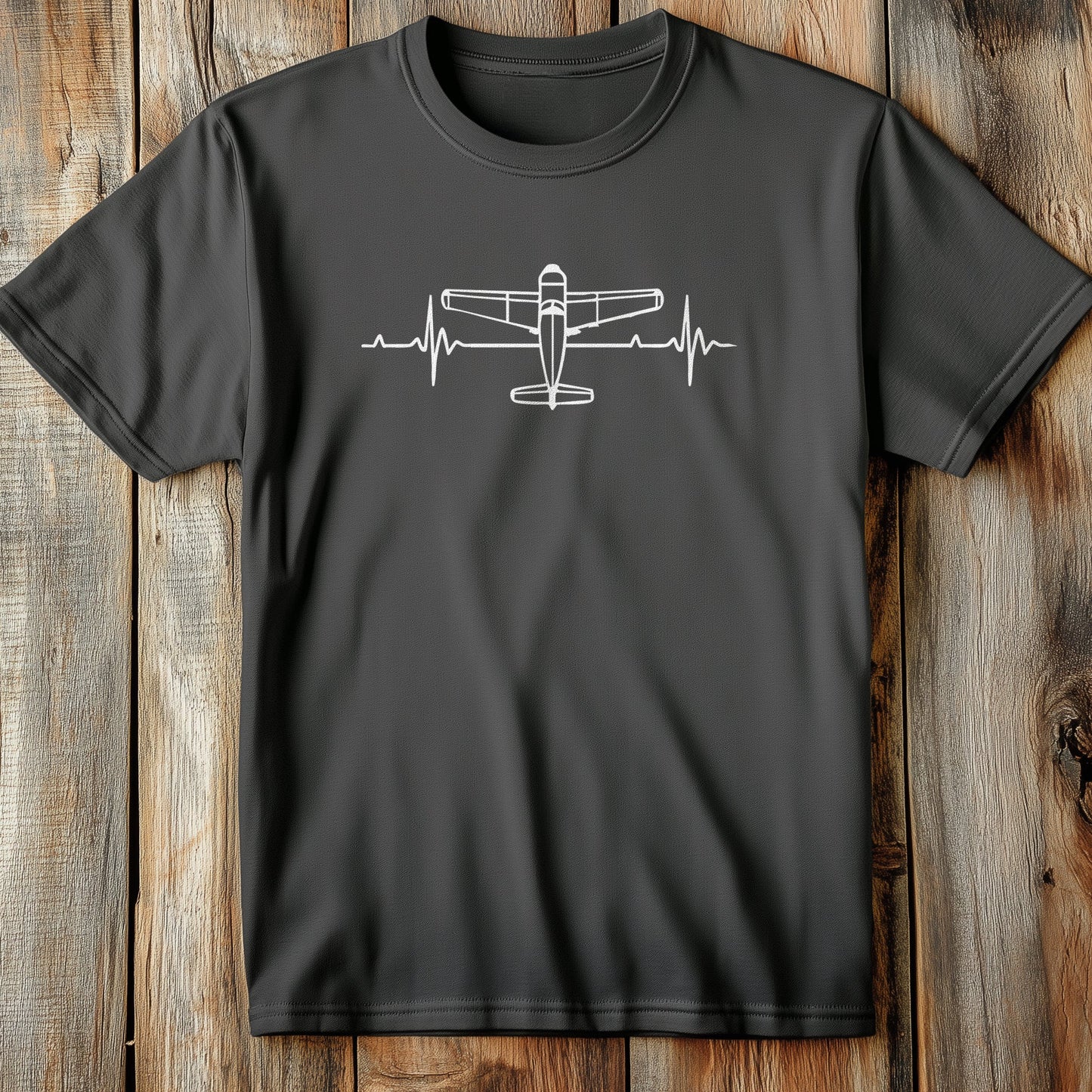 Plane Heartbeat - T-Shirt