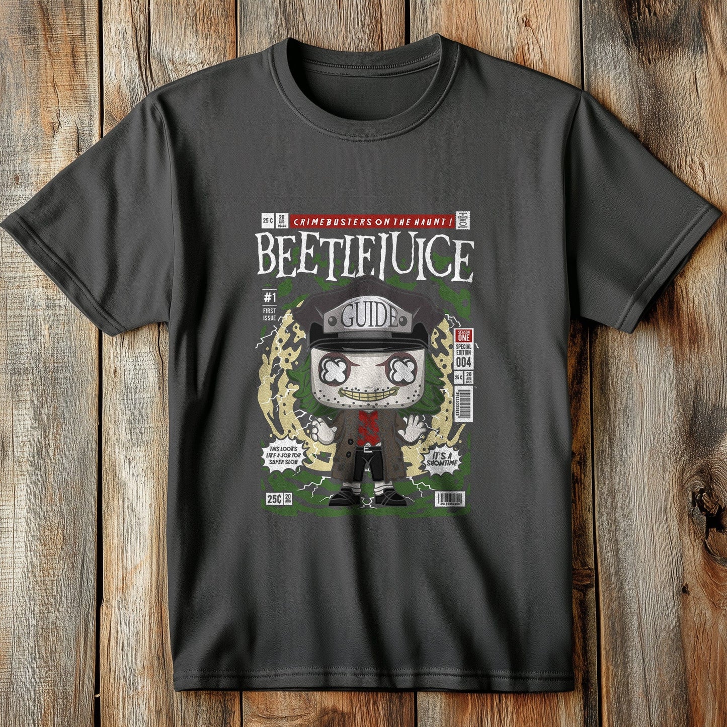 Beetlejuice Comic Cover T-Shirt