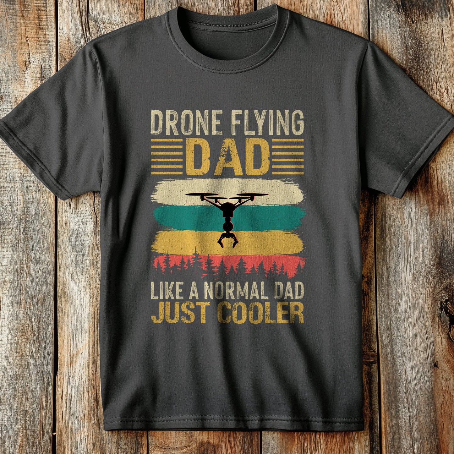 Drone Dad Cooler T-Shirt