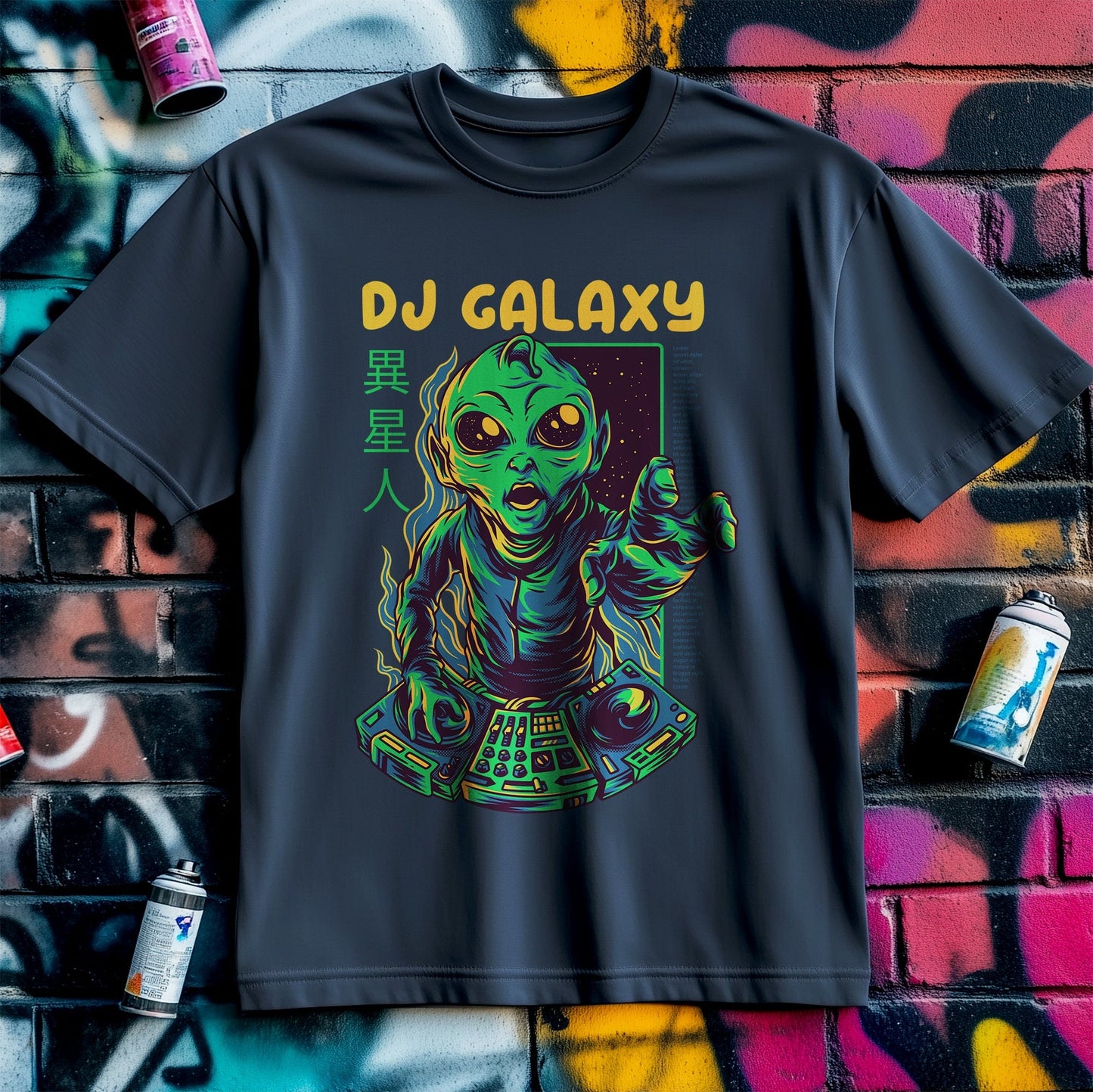 DJ Galaxy T-shirt - Spin Into Style!