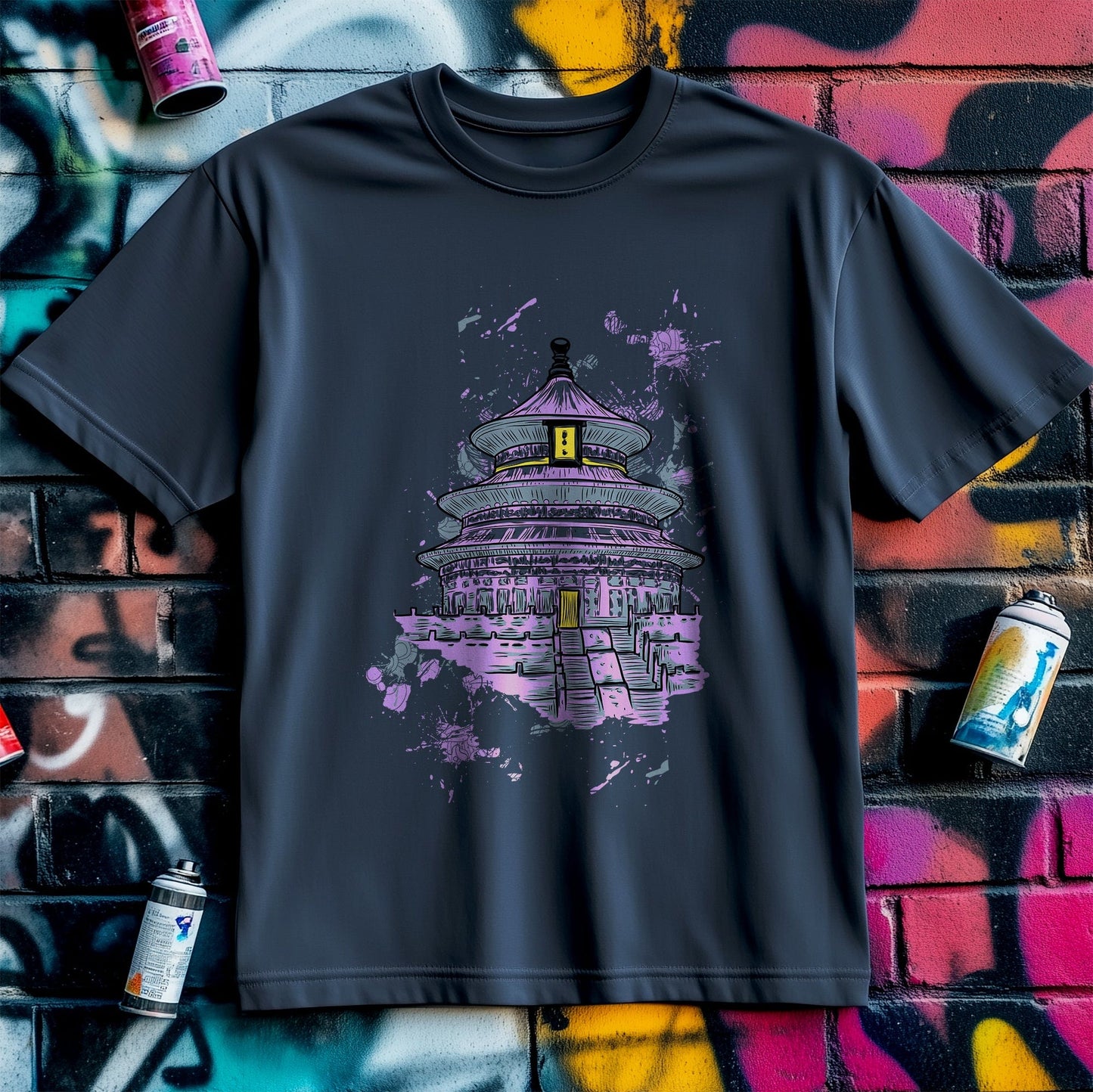 Asian House T-shirt ‚Äì Purple Power!