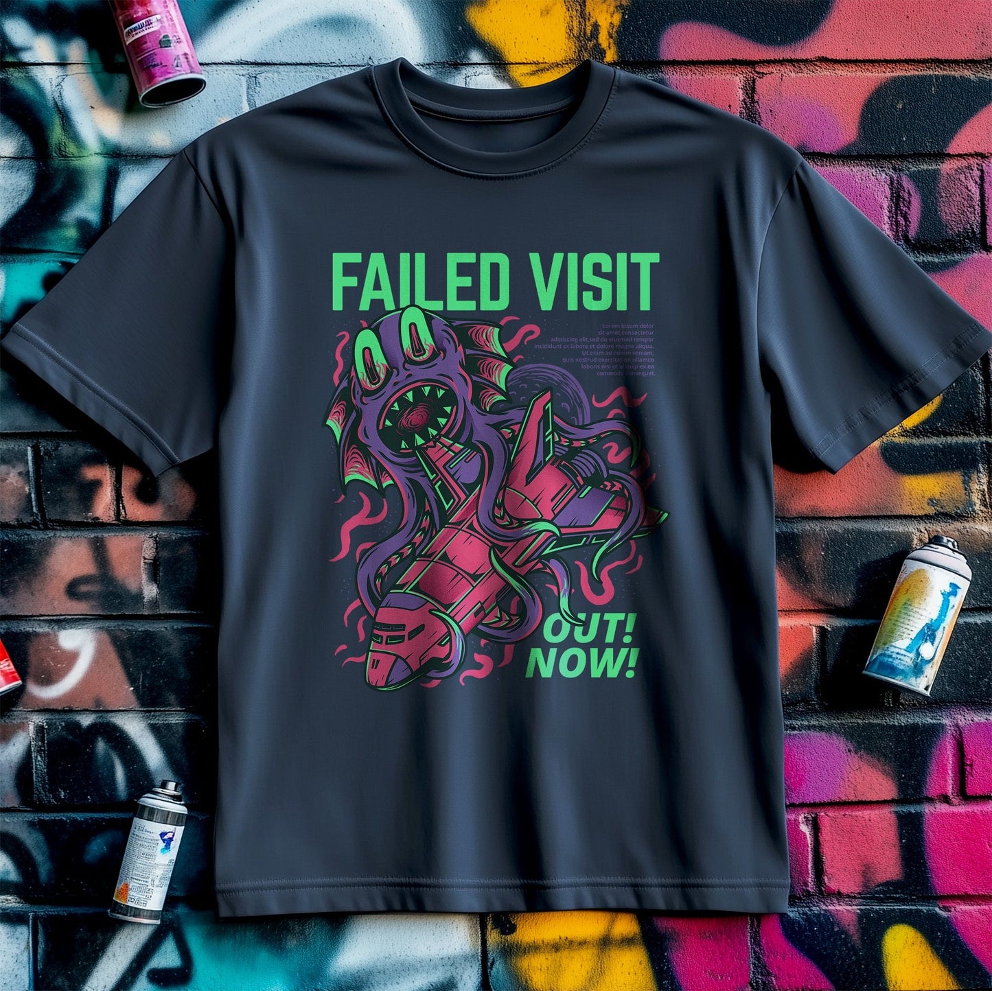 Failed Visit T-Shirt - Hilariously