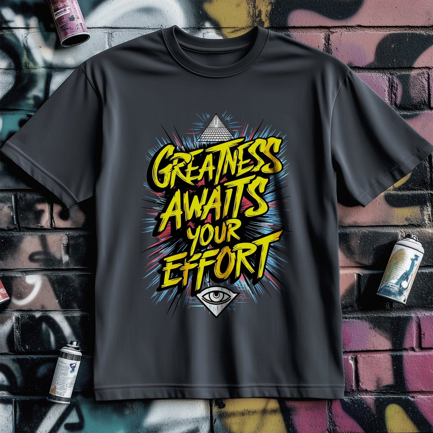 Motivation 49 T-Shirt Greatness awaits