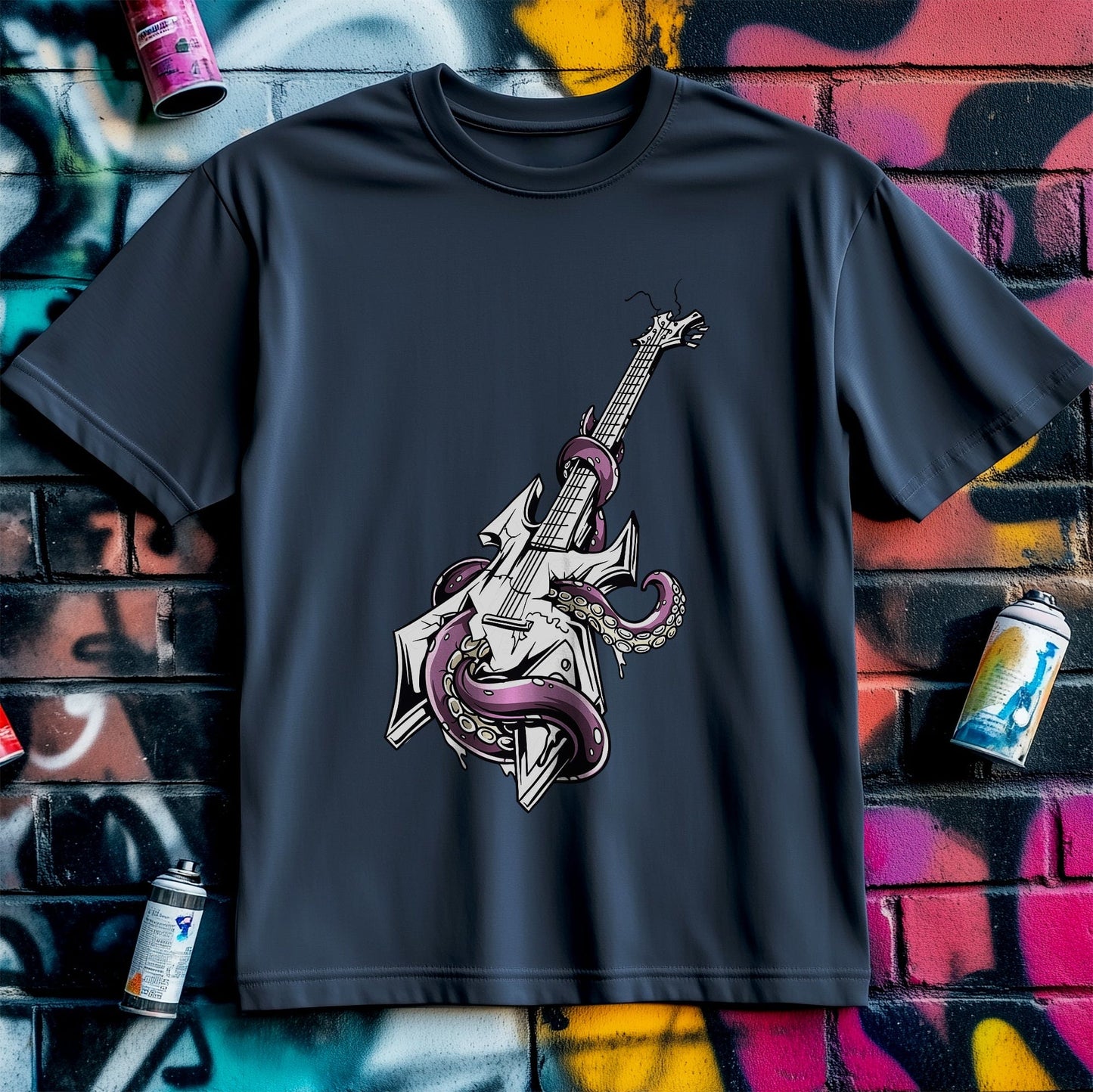 Octopus Guitar T-Shirt