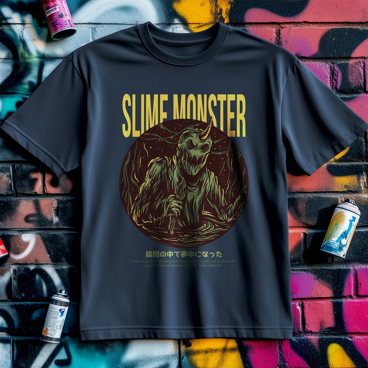 Slime Monster T-shirt - Funny &