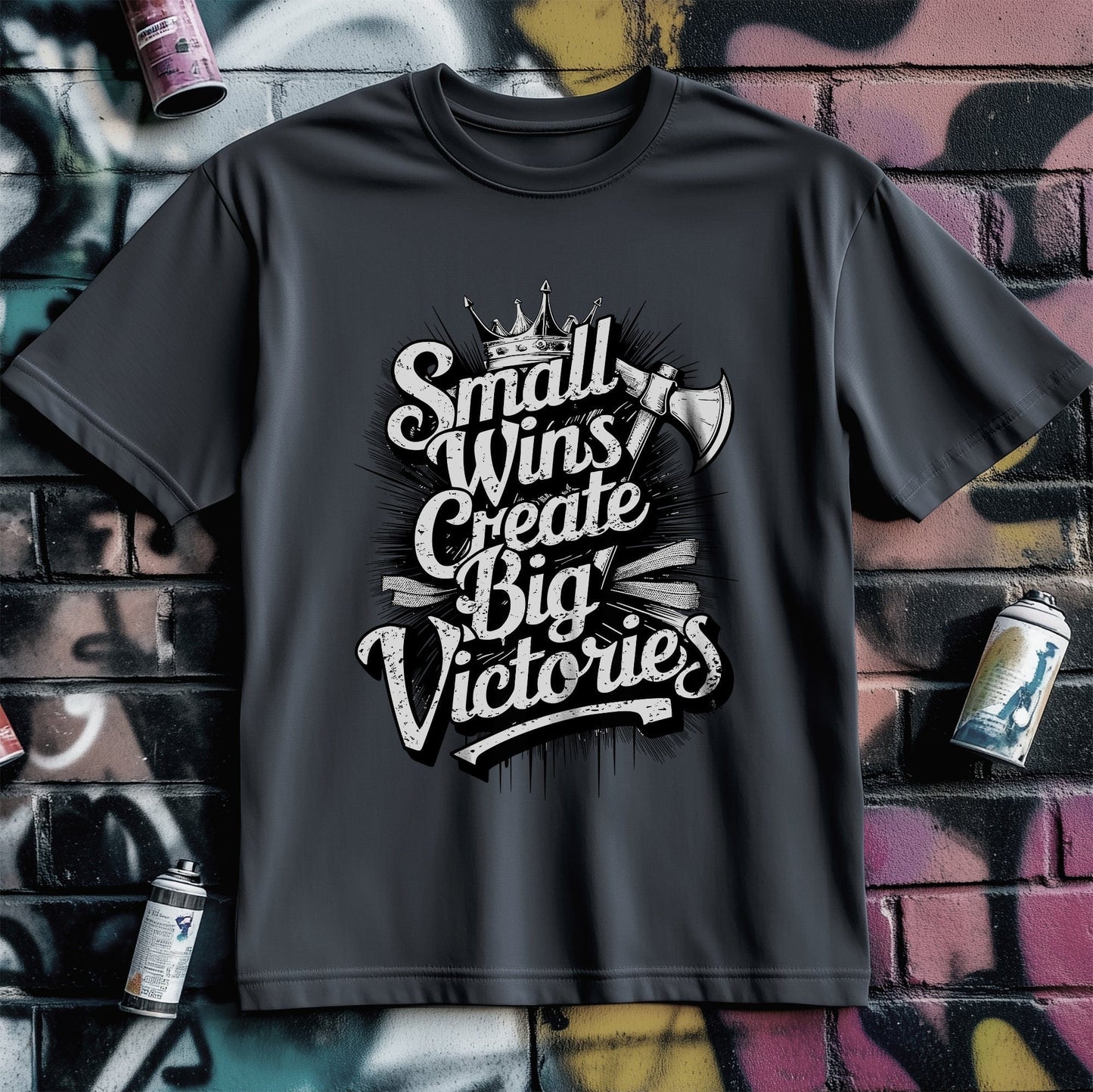 Motivation 48 T-shirt Small Wins