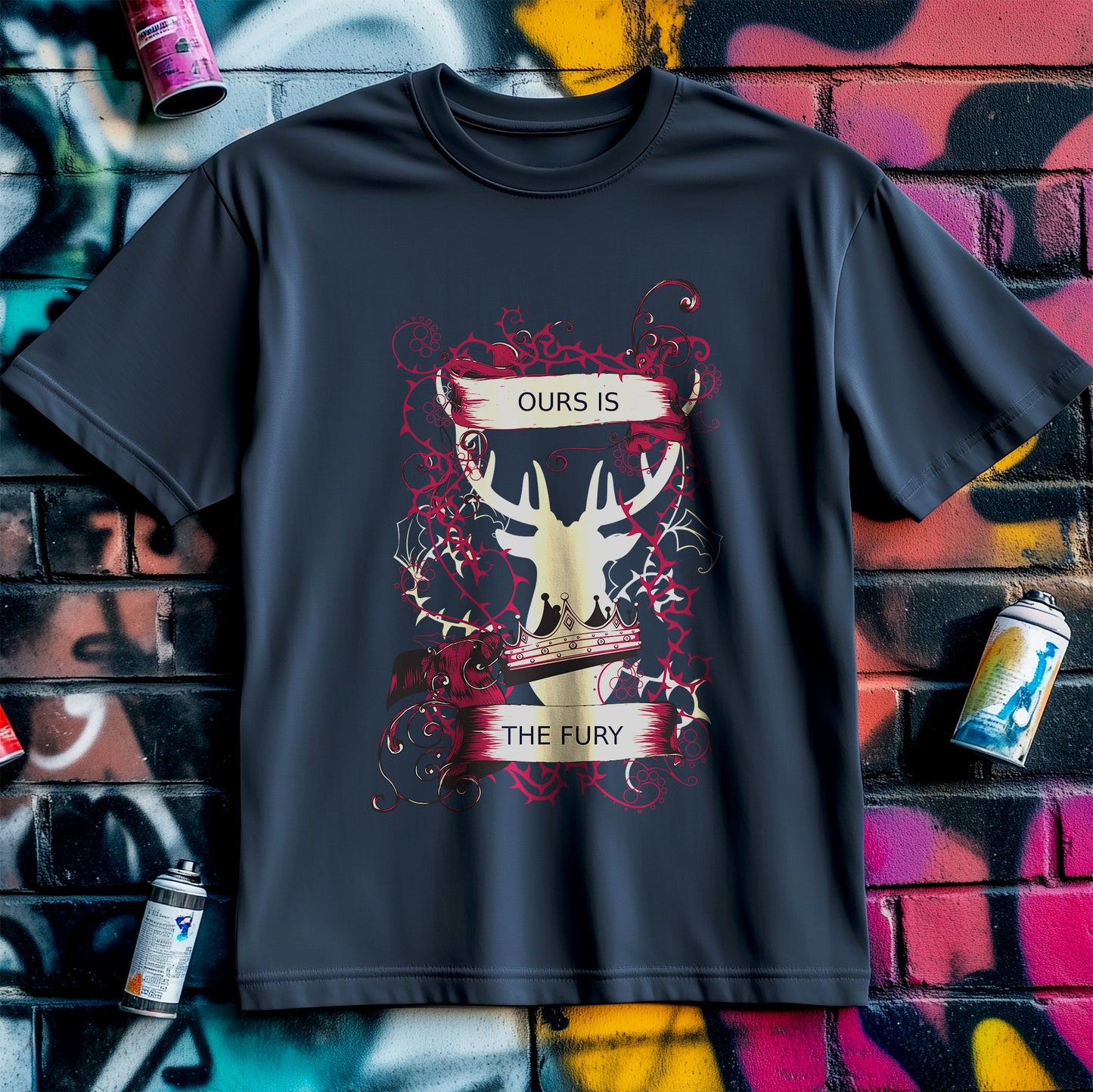 Ours Is Fury T-shirt - Antlered