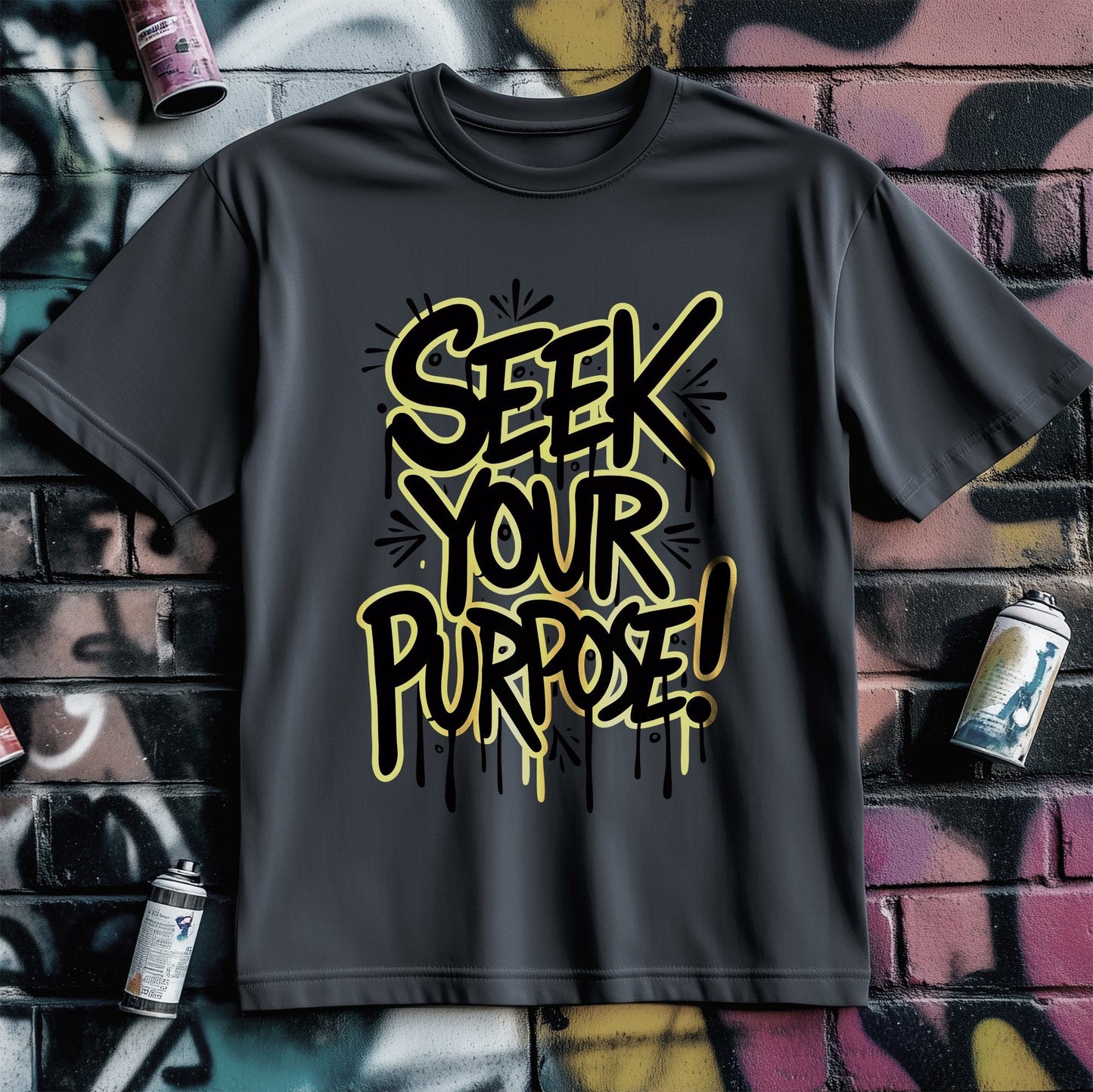 Motivation 85 T-Shirt  Seek Your Purpose