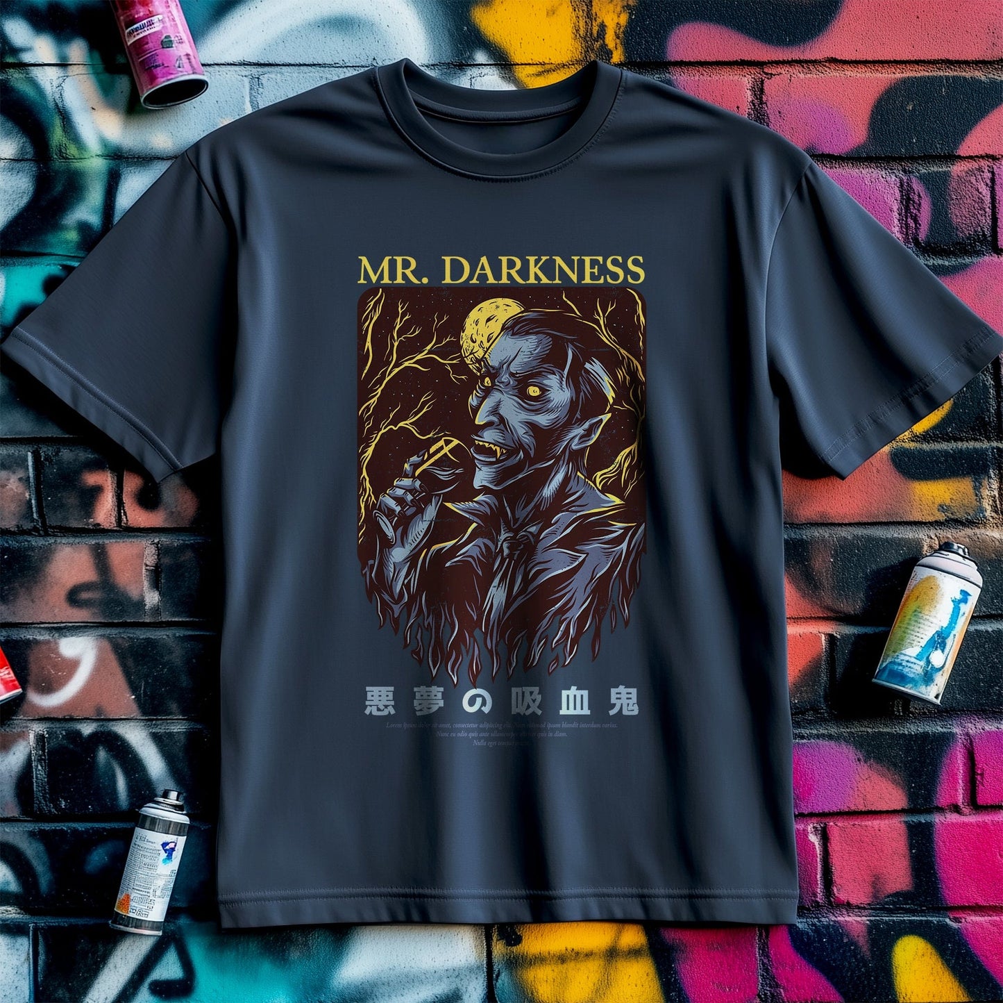 Mr. Darkness Dracula T-Shirt