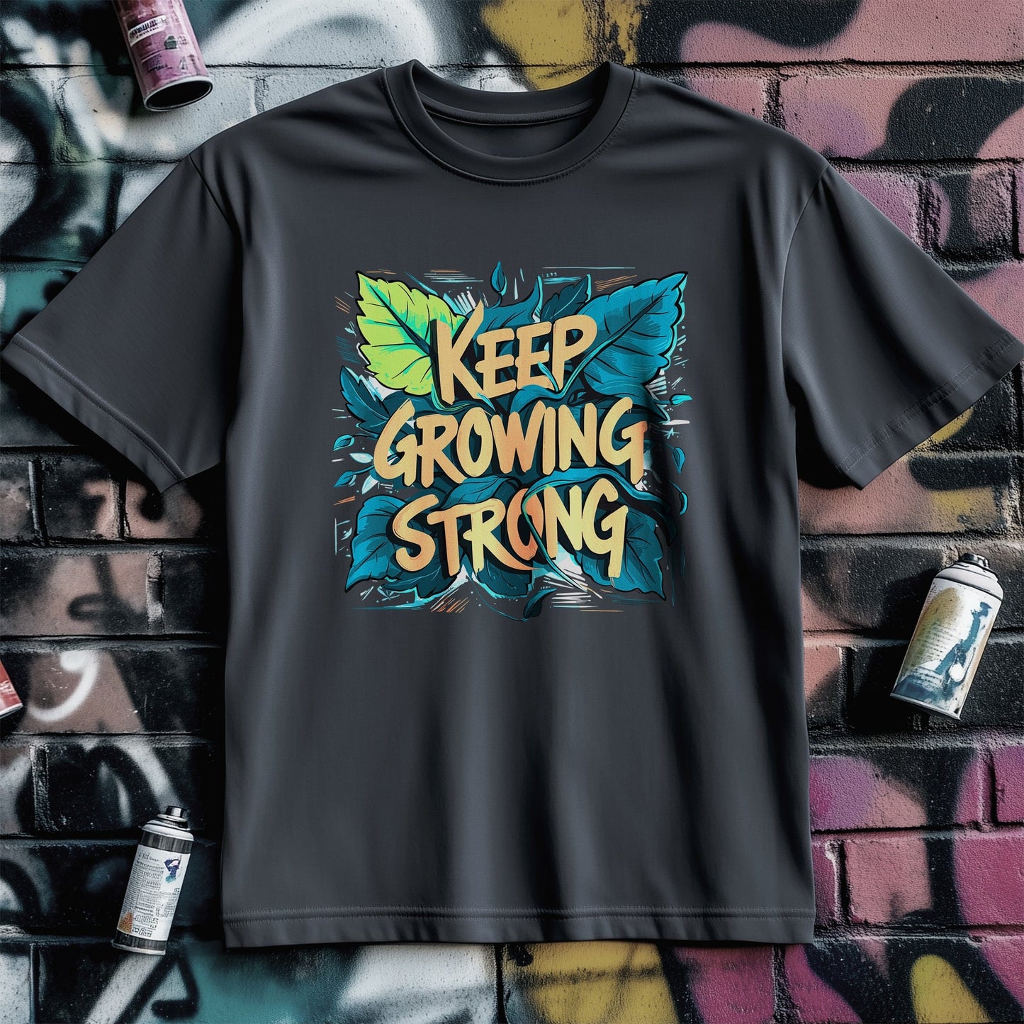 Motivation 33 T-shirt Keep Growing Strong