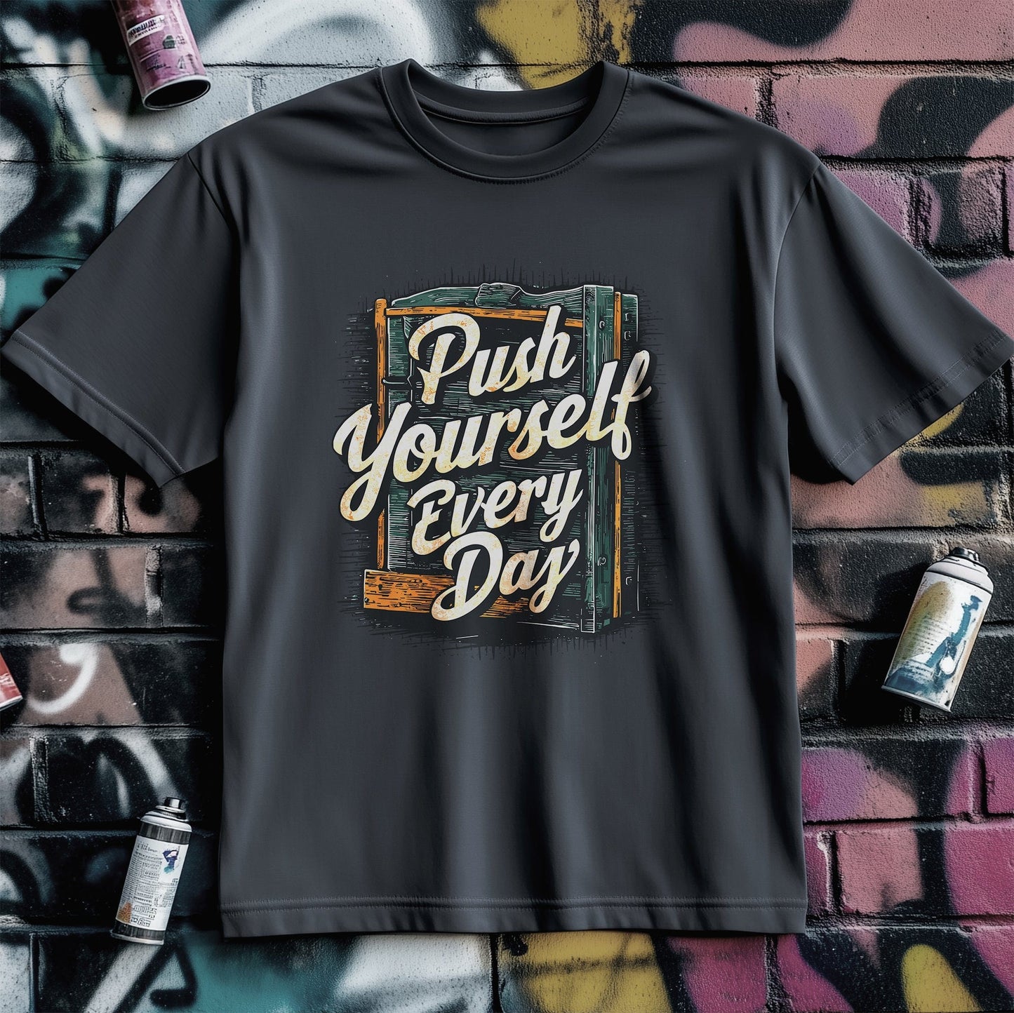 Motivation 23 T-shirt Push Yourself Daily!