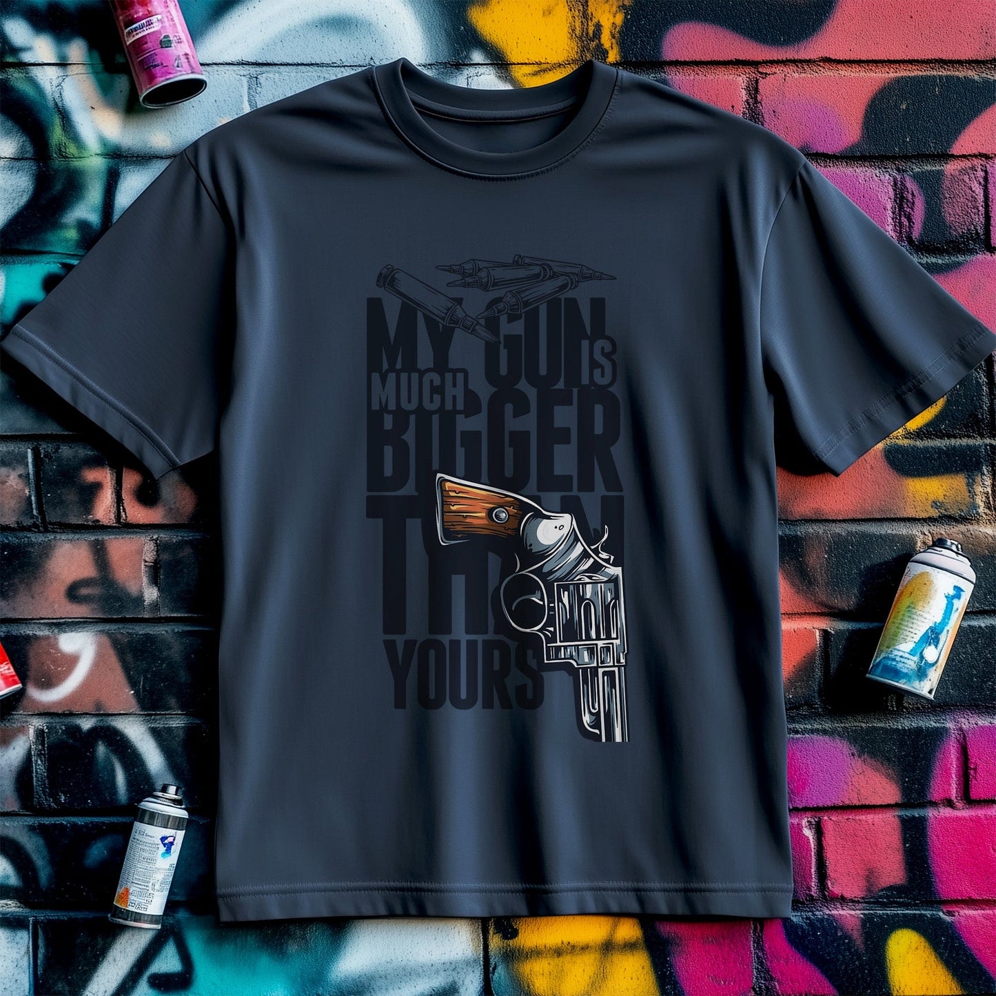 My Gun Is Bigger T-Shirt