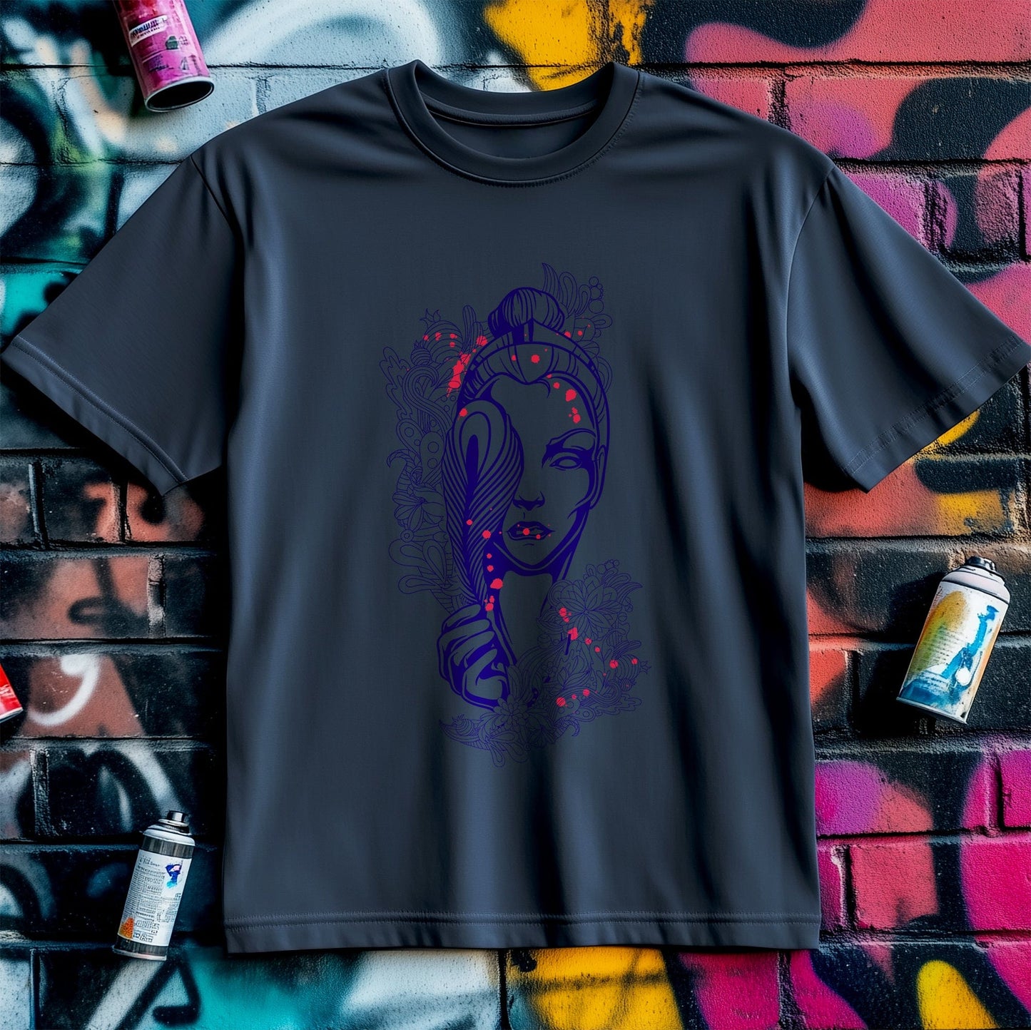 Feather Woman T-shirt - Embrace Your