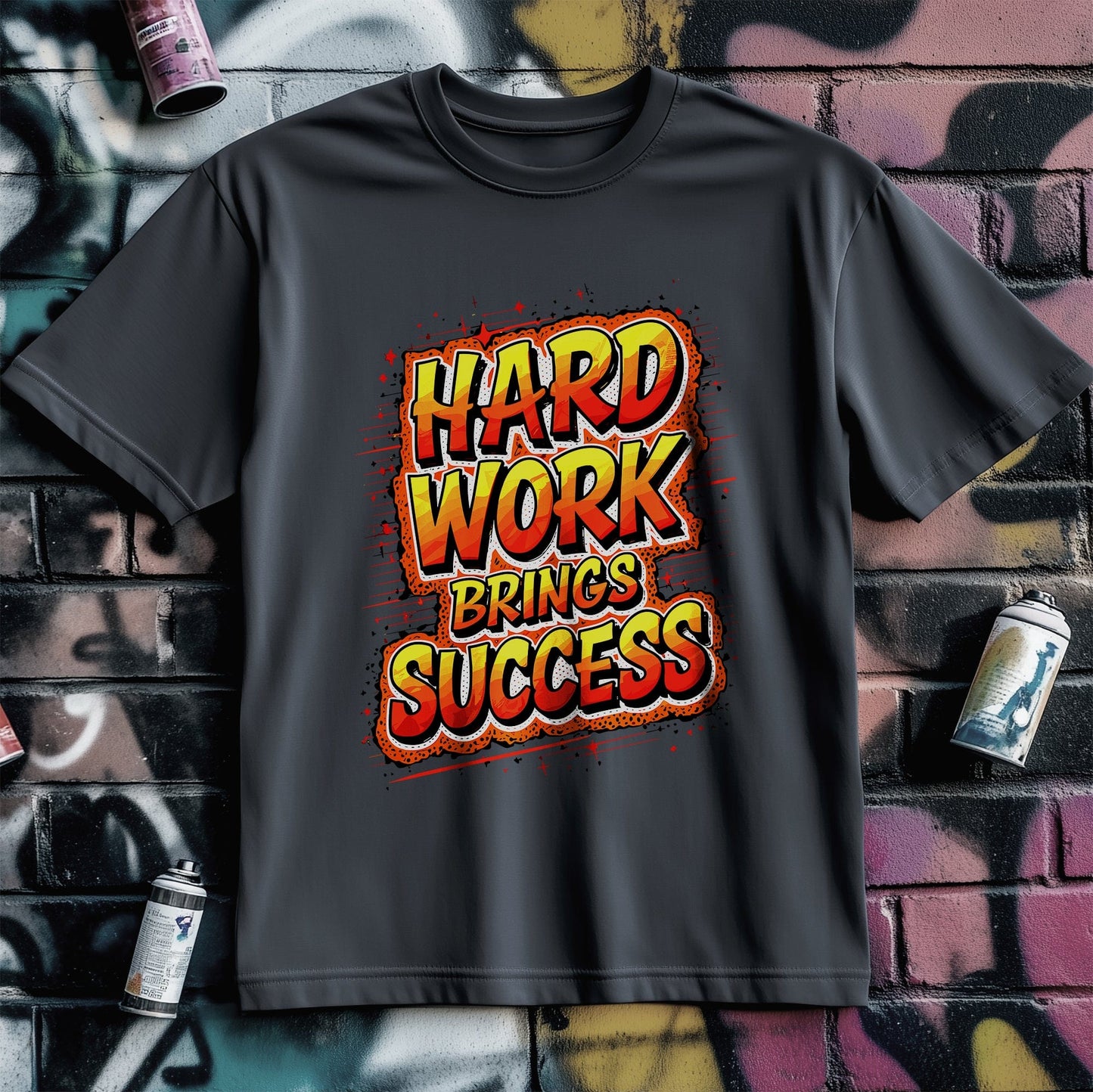 Motivation 83 T-Shirt Hard Work brings success