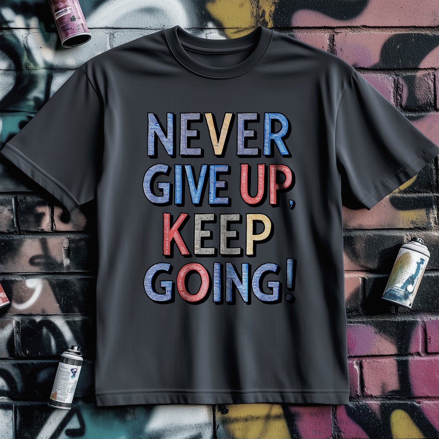 Motivation 29 T-Shirt Never give up