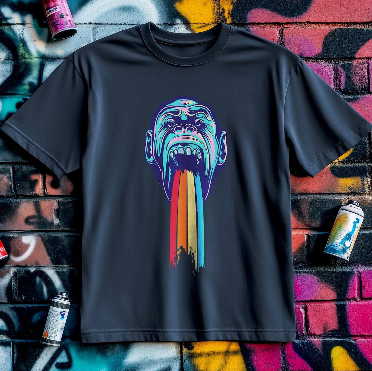 Rainbow Ape T-Shirt - Unleash Your