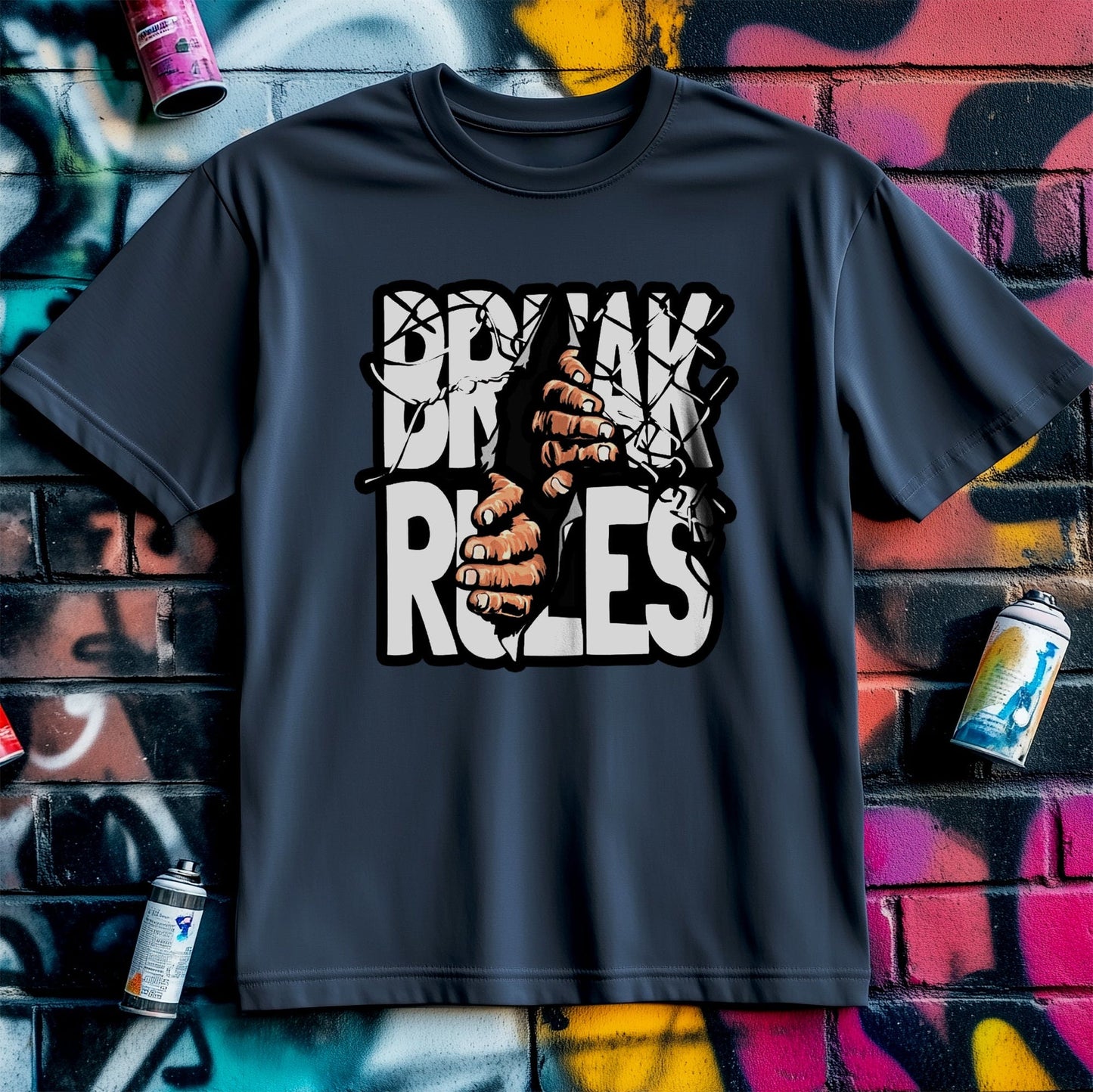 Break Rules T-shirt - Cheers to