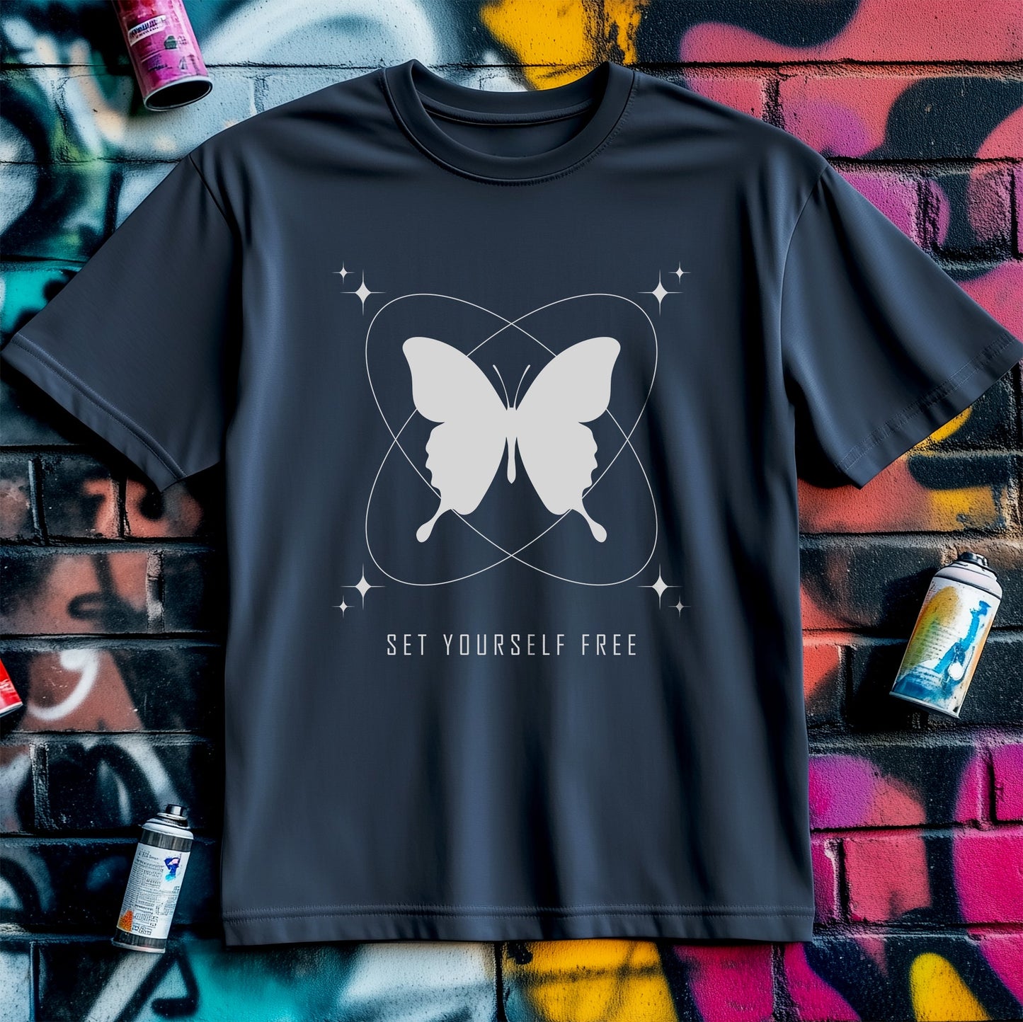 Set Yourself Free Butterfly T-Shirt