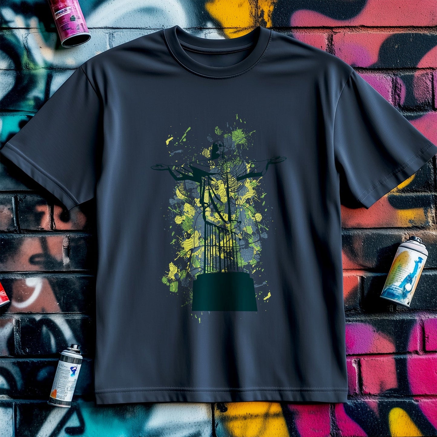 Brazil Statue t-shirt ‚Äì Holy Humor