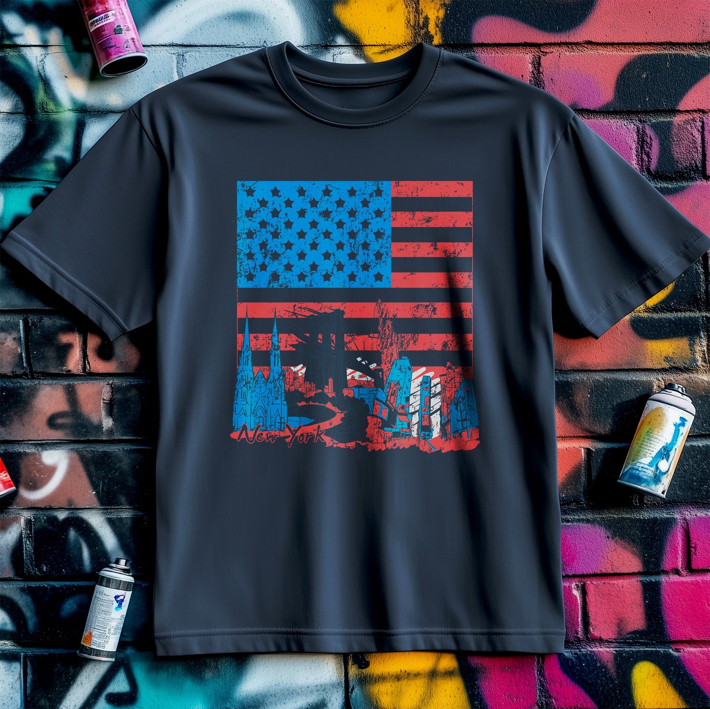 USA World T-Shirt - Show Your Stars