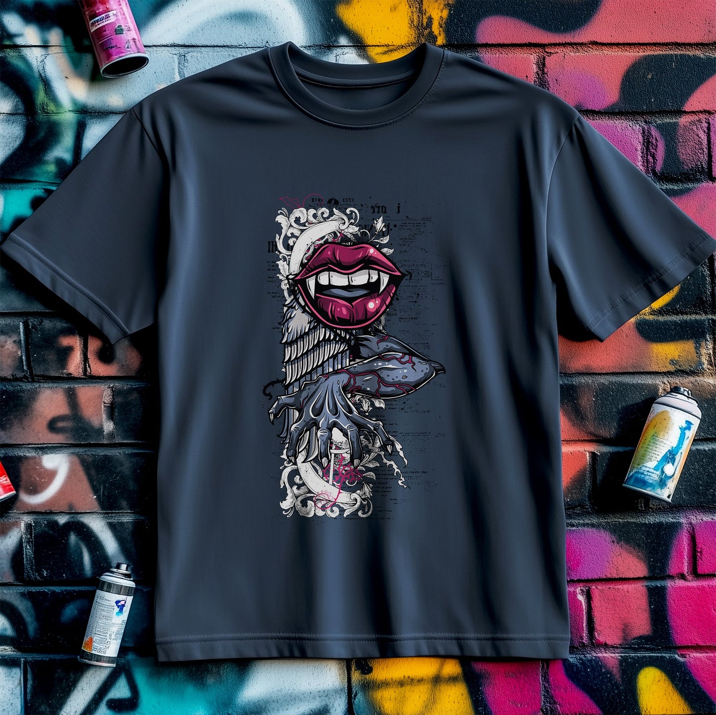 Vampire Claw T-shirt - Hooked on