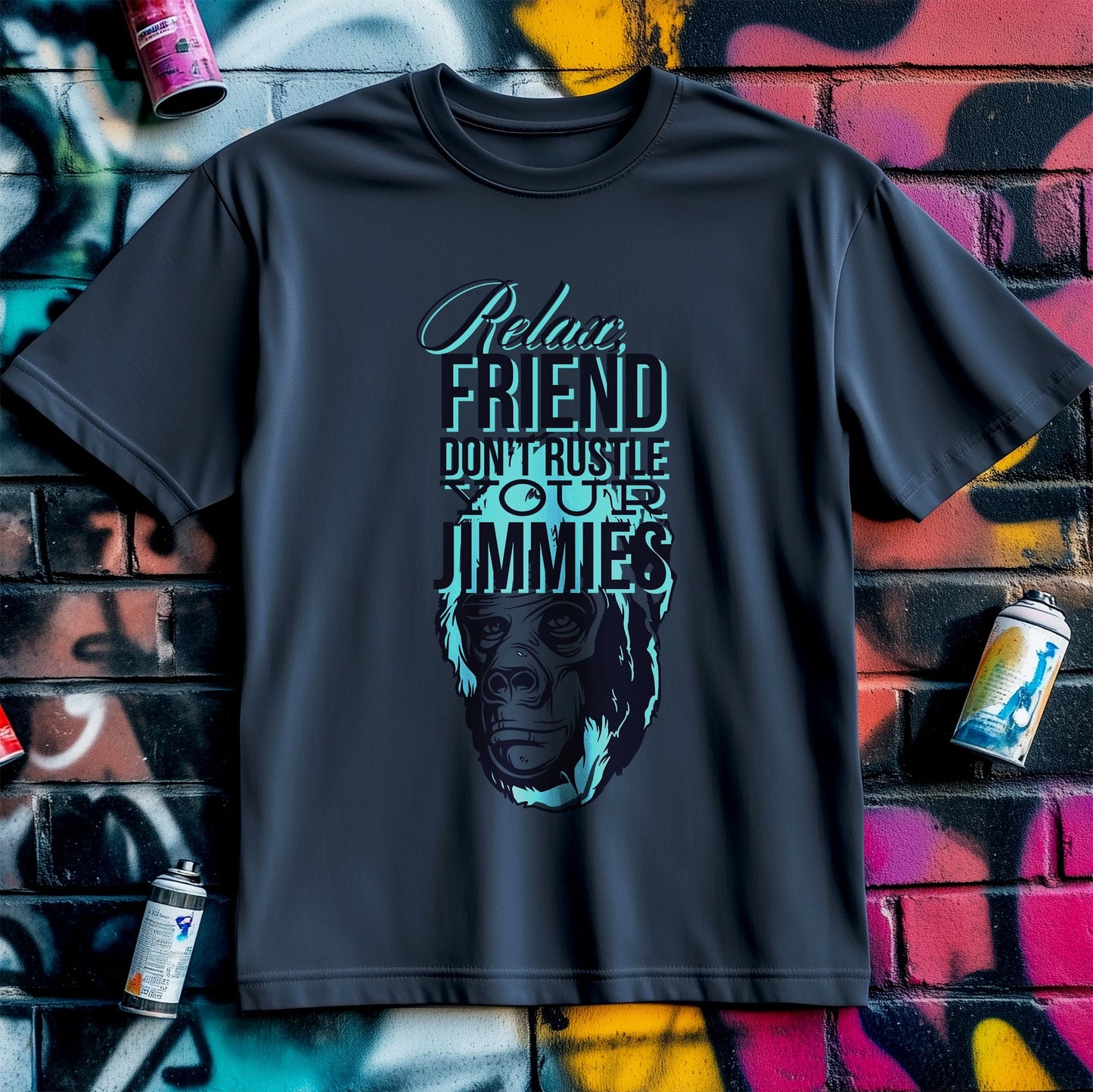 Rustle Your Jimmies Gorilla T-Shirt