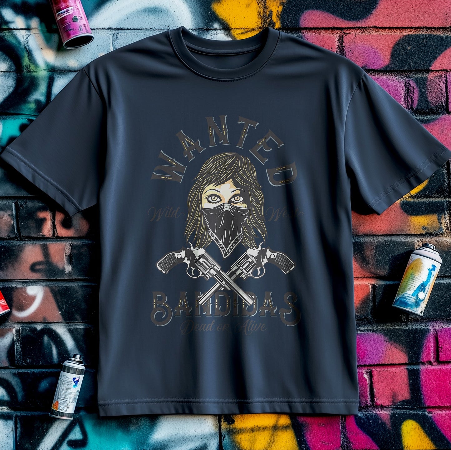 Wanted Bandidas T-Shirt - Outlaw