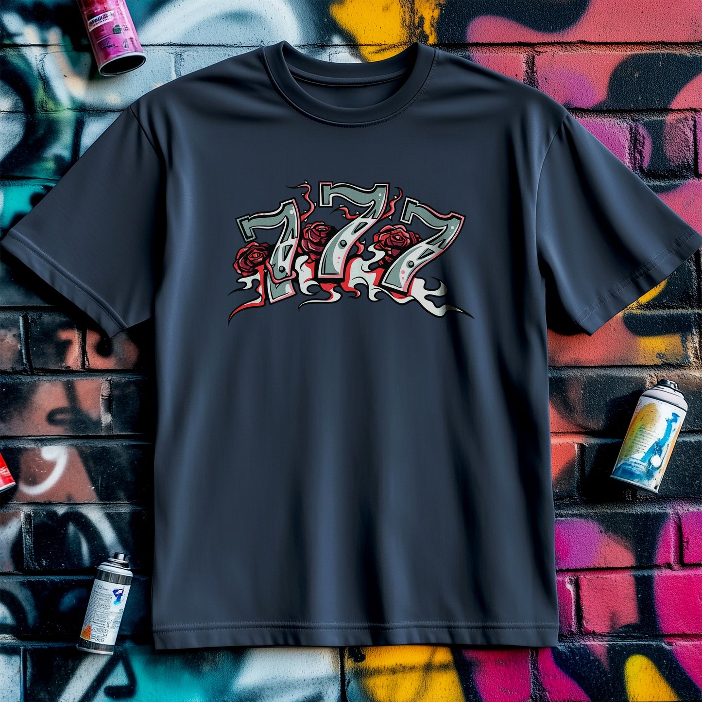 Lucky 777 Graffiti T-Shirt - Wear