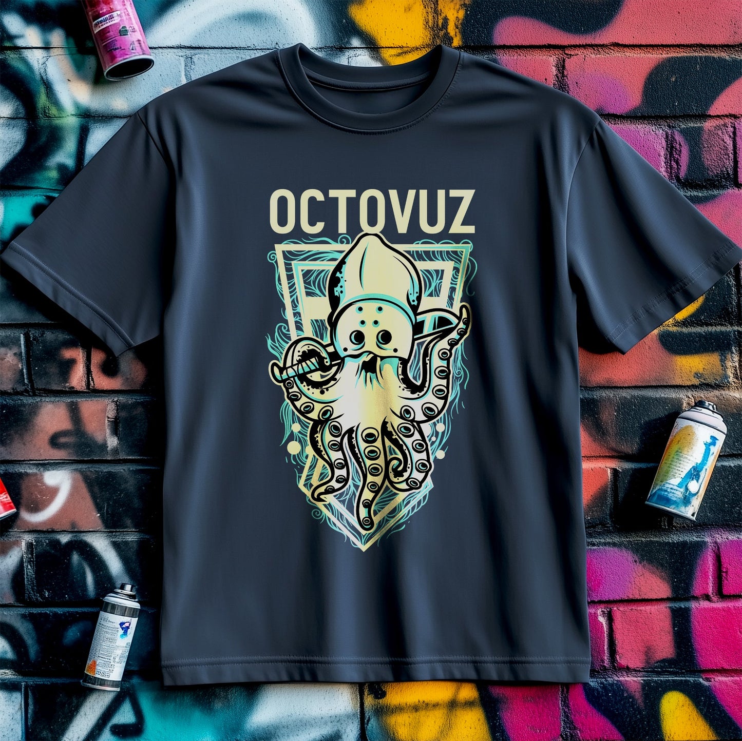 Octopus Pirate T-Shirt - Ahoy Matey!