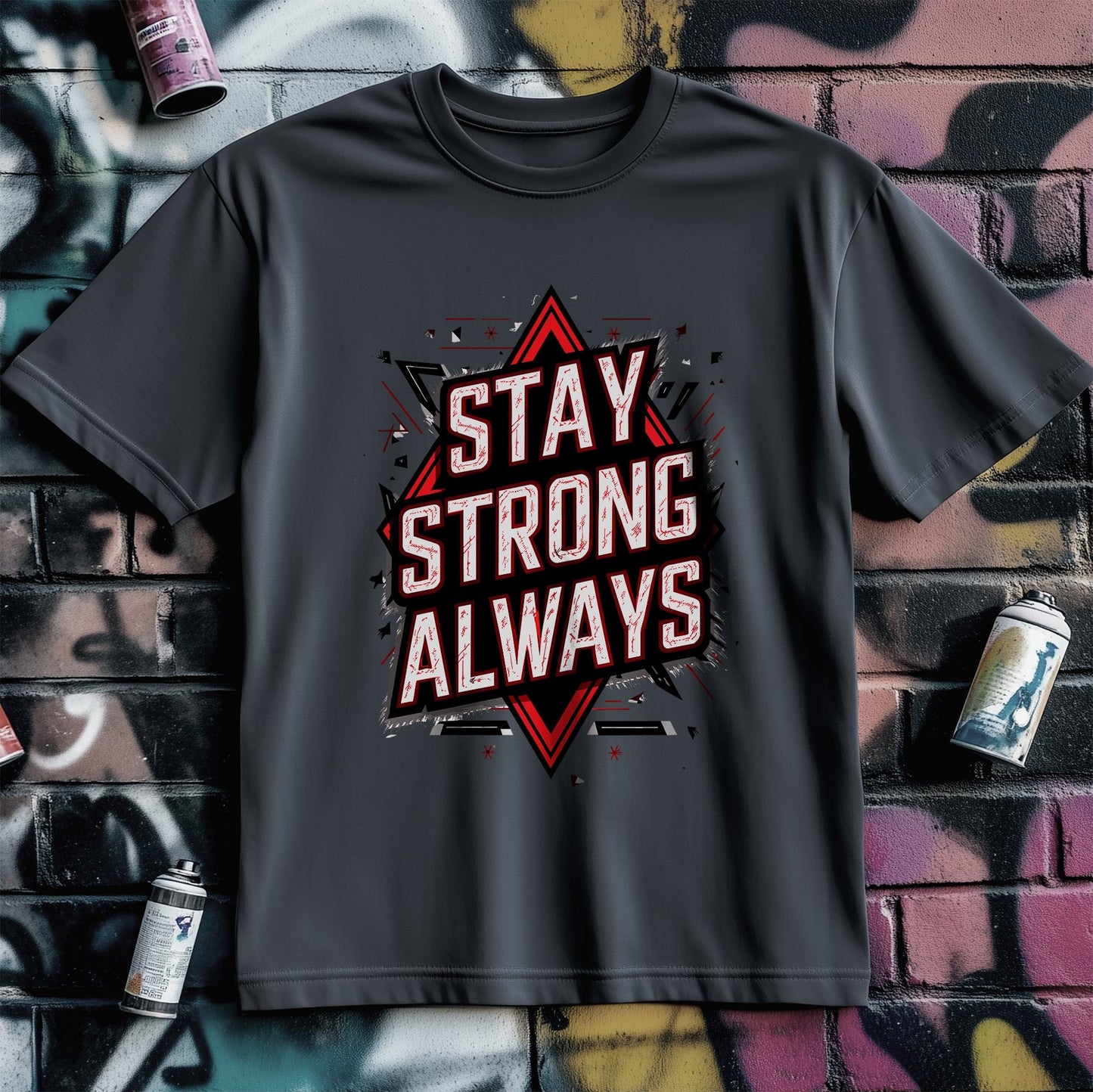 Motivation 100 T-Shirt Stay Strong