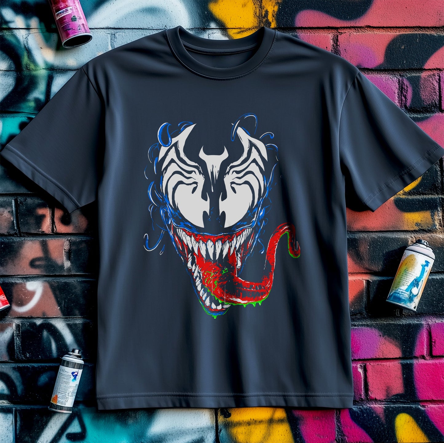 Symbiote Face T-Shirt - Unleash Your