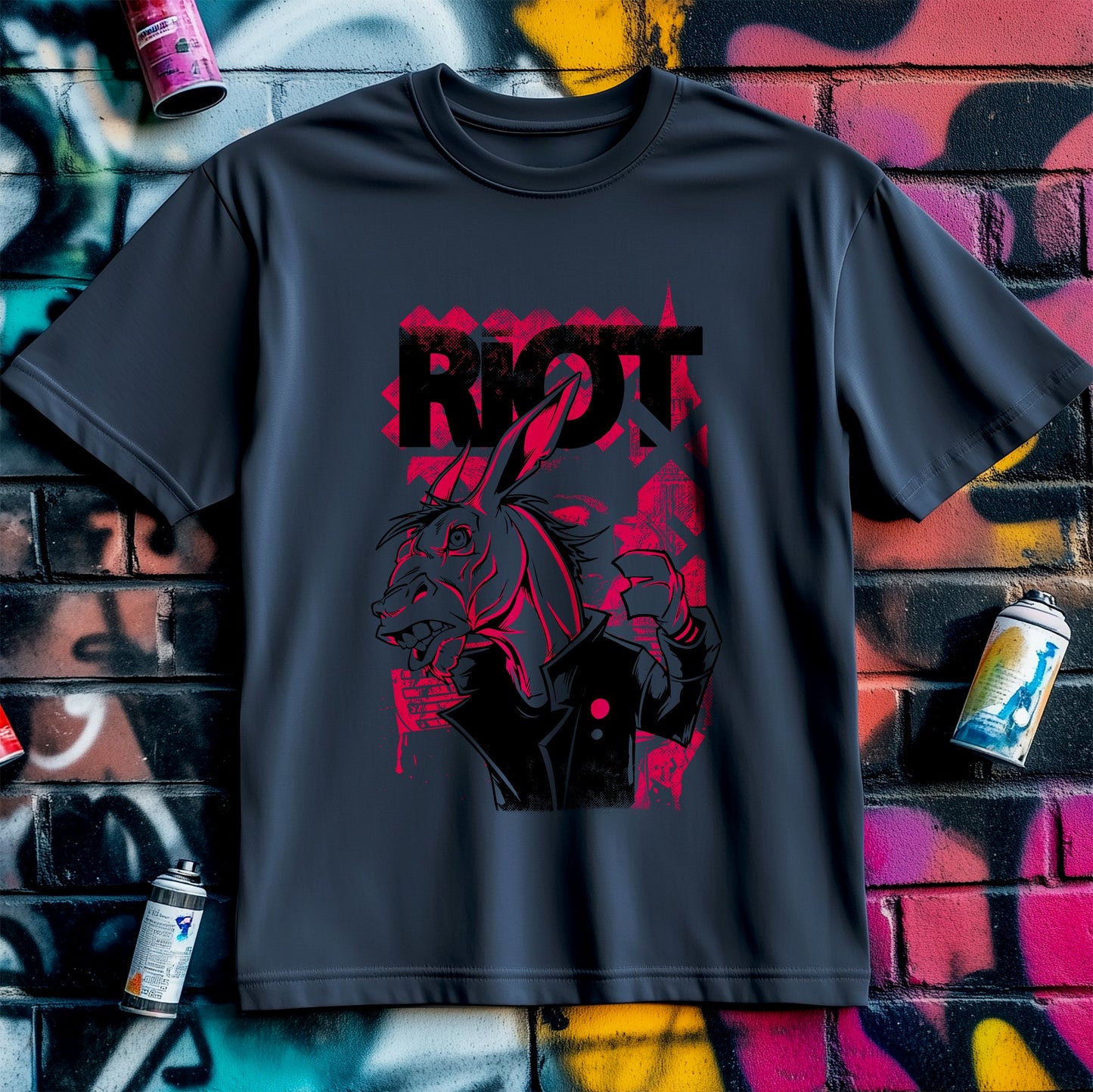 Riot Donkey T-Shirt - Unleash the