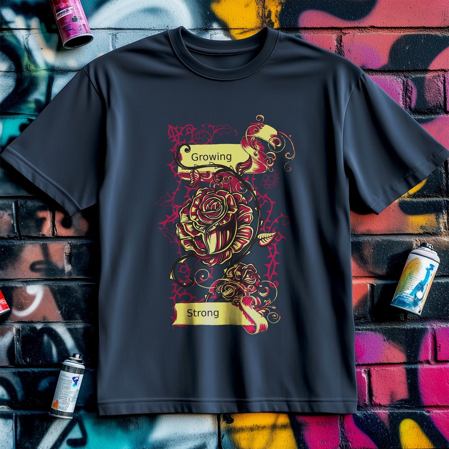 Growing Strong T-shirt - Bloom with