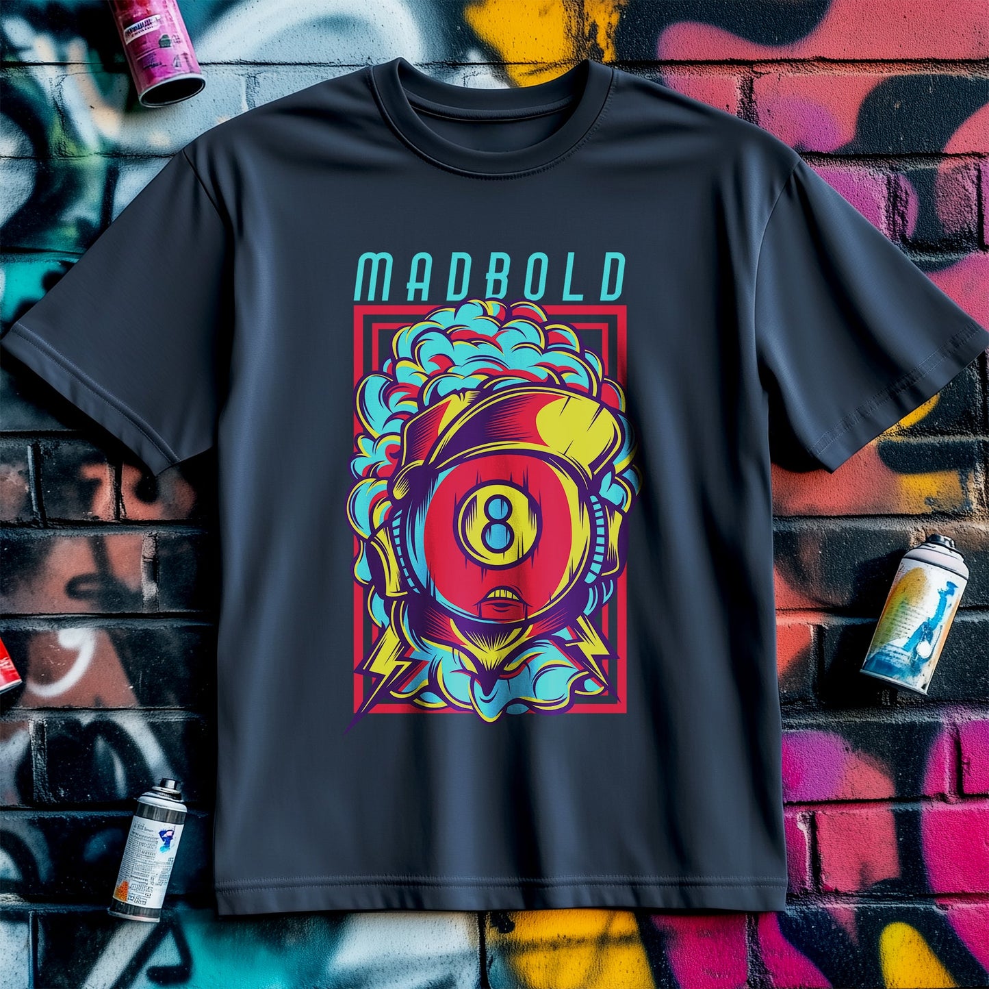 Mad Bold Billiards T-shirt - Unleash