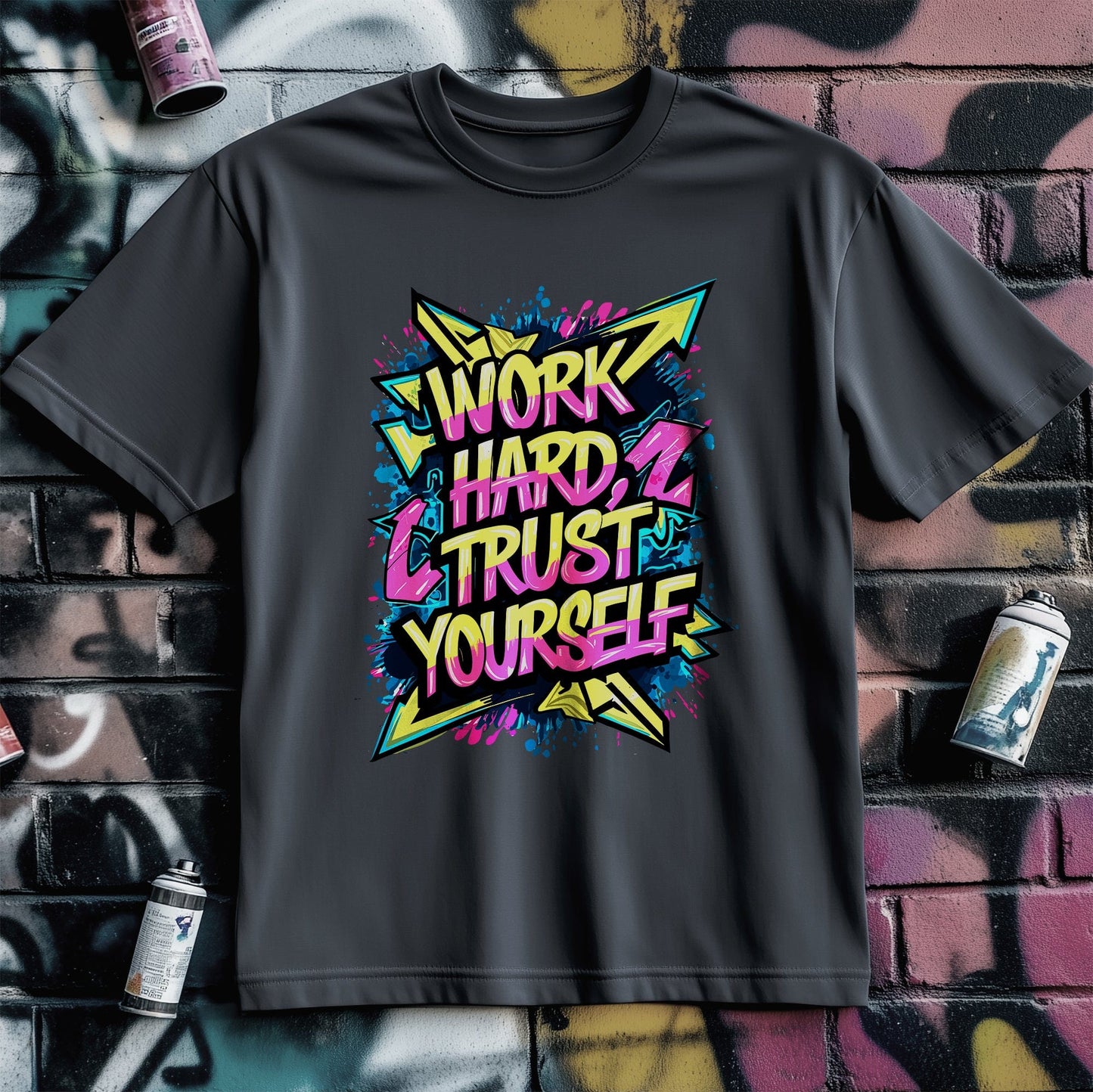 Motivation 38 T-shirt  Work Hard, Trust Yourself