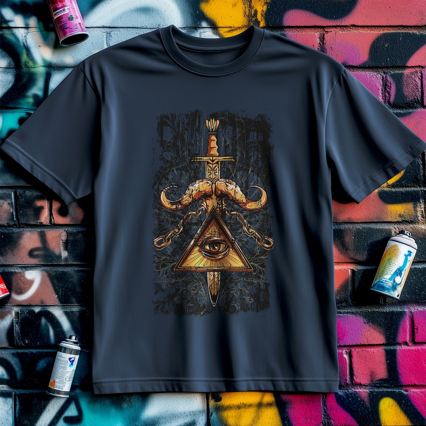 Illuminati Dagger T-Shirt - Unisex