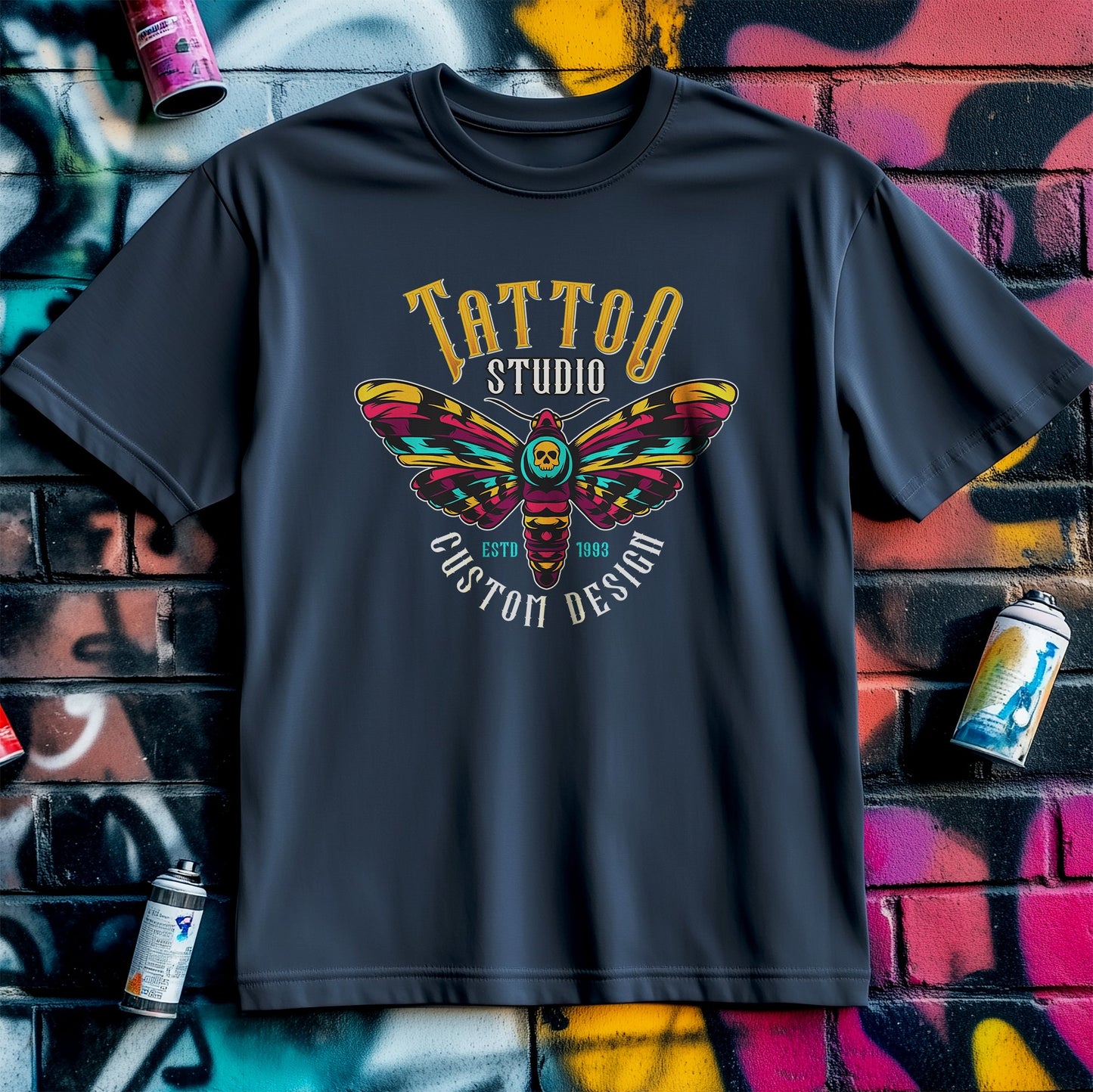 Tattoo Master 6 T-shirt - Moth
