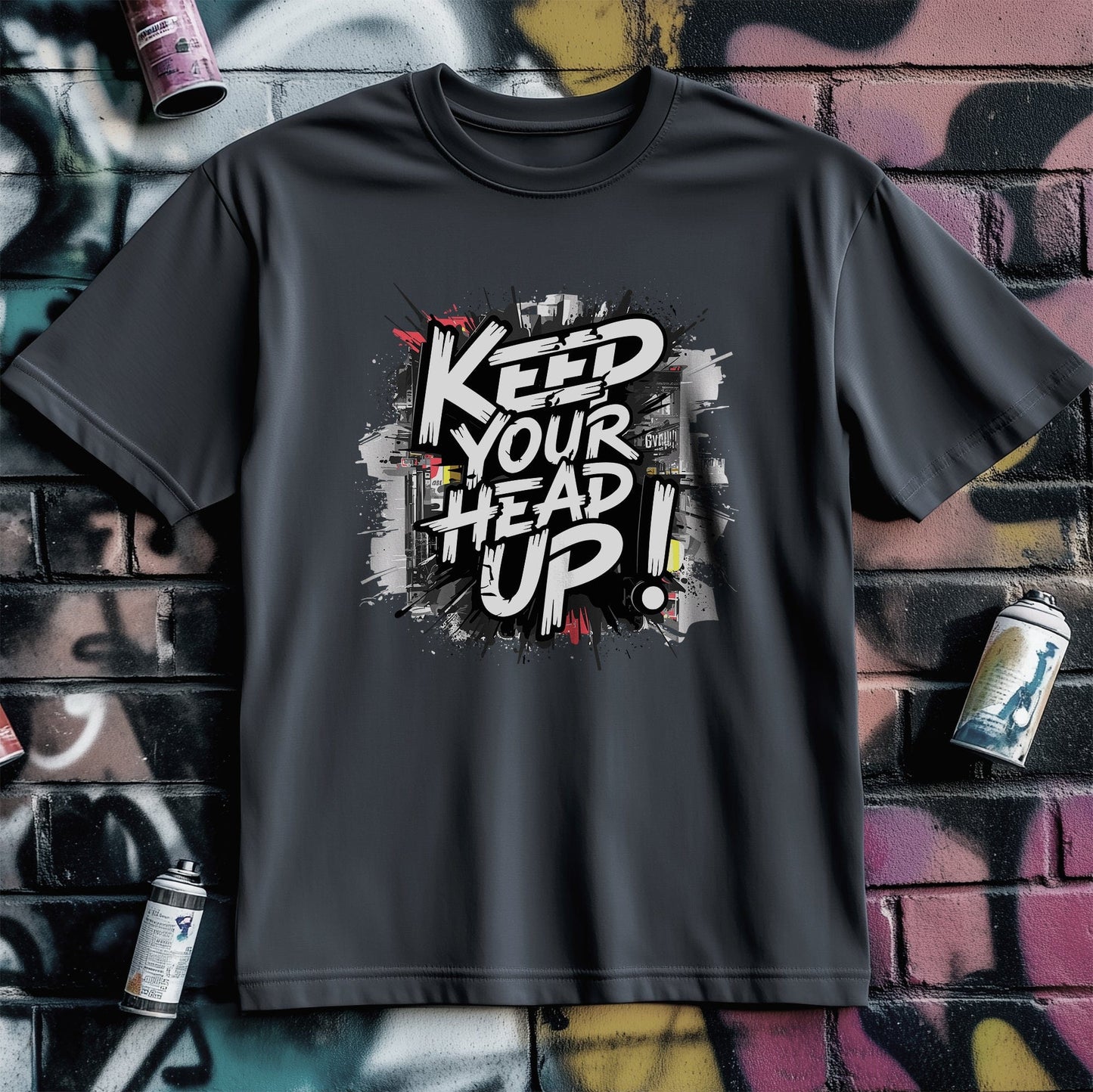 Motivation 87 Keep Your Head Up T-Shirt