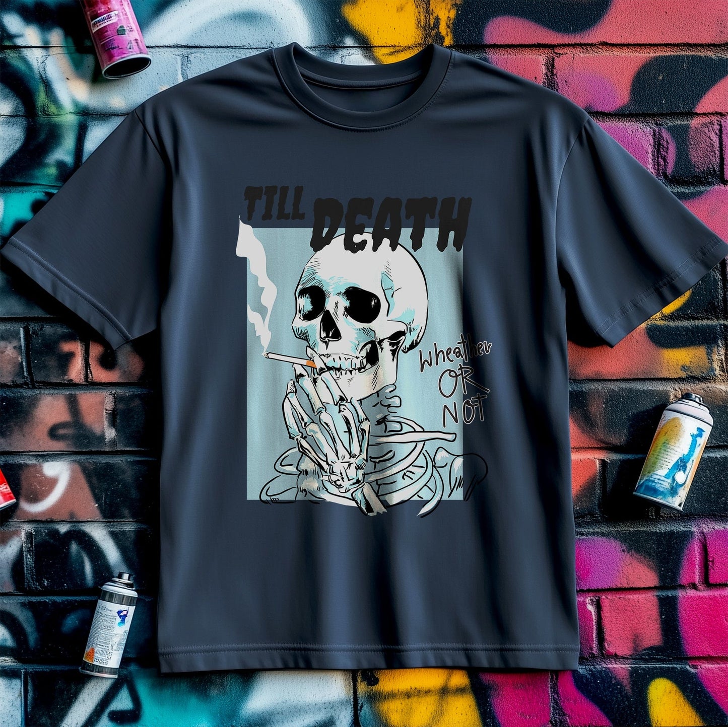 Til Death Skull t-shirt