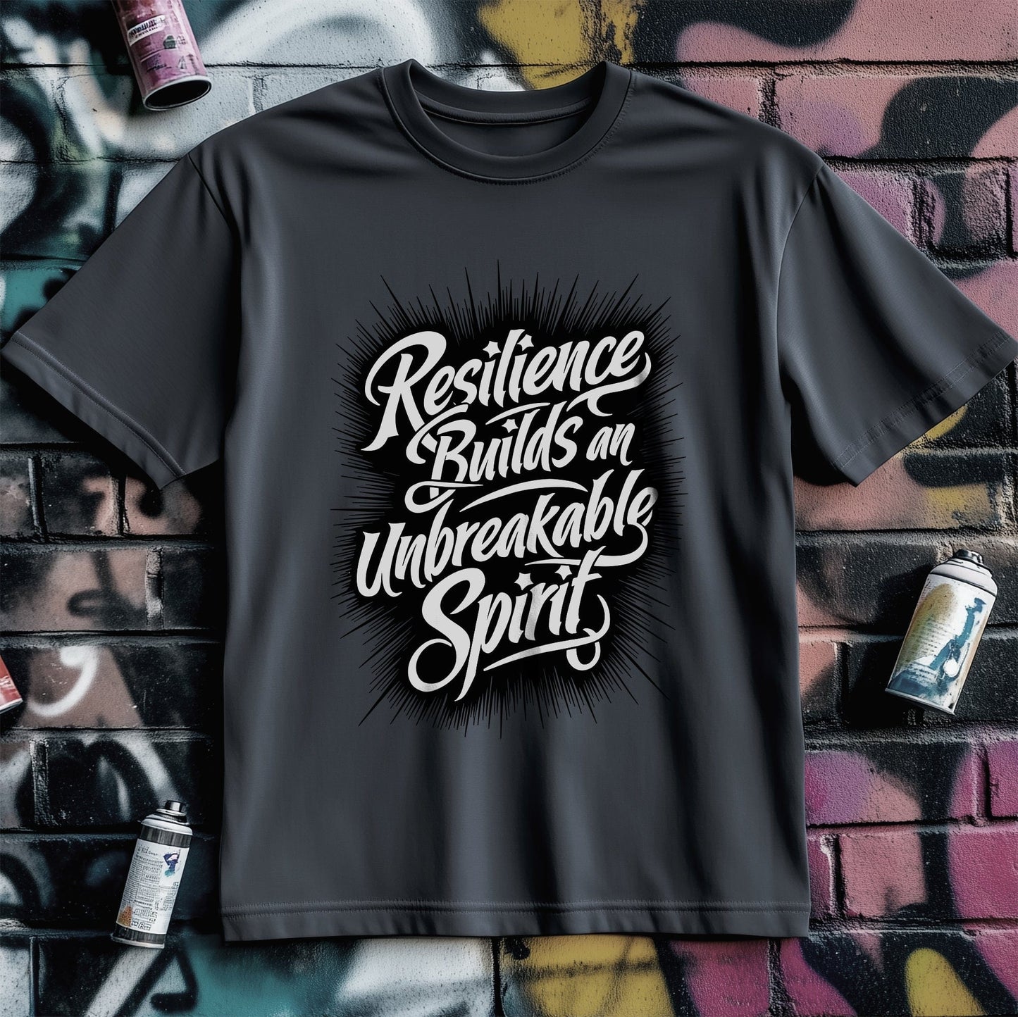 Motivation 69 t-shirt Resilience builds unbelievable spirit