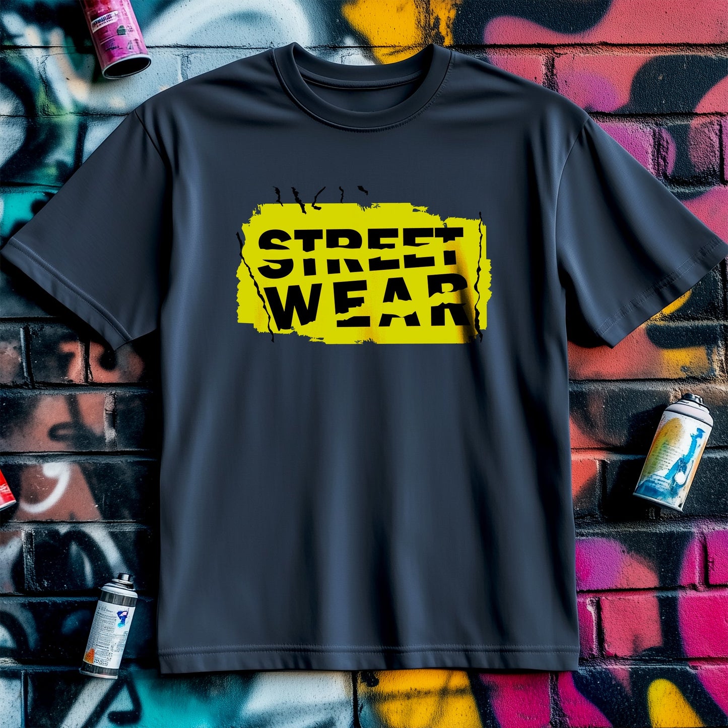 Street Wear Torn t-shirt -