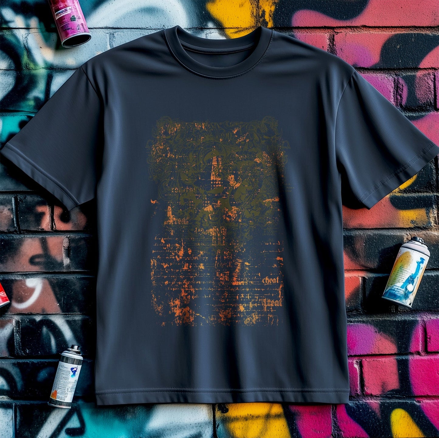 Demon Script T-Shirt - Unleash Your