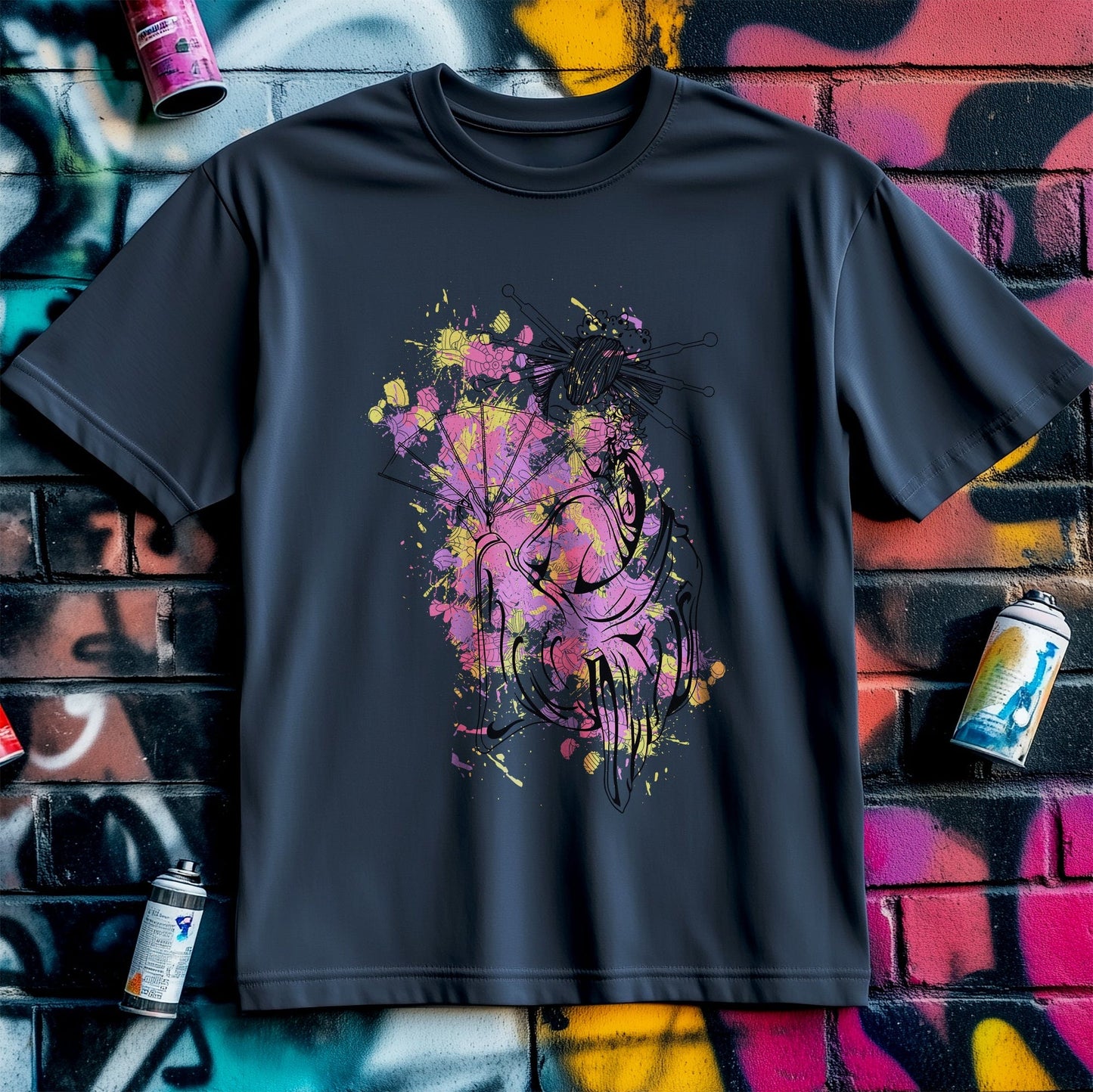 Geisher Fan T-Shirt - Artistic and