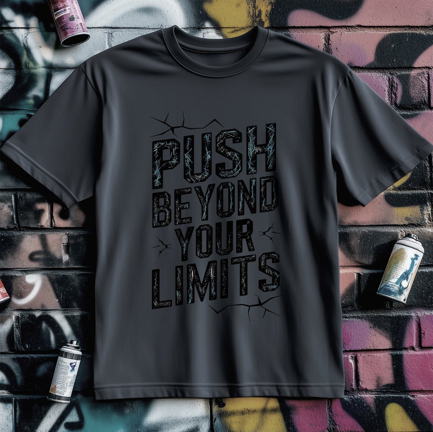 Motivation 61 T-Shirt Push Beyond Your Limits!