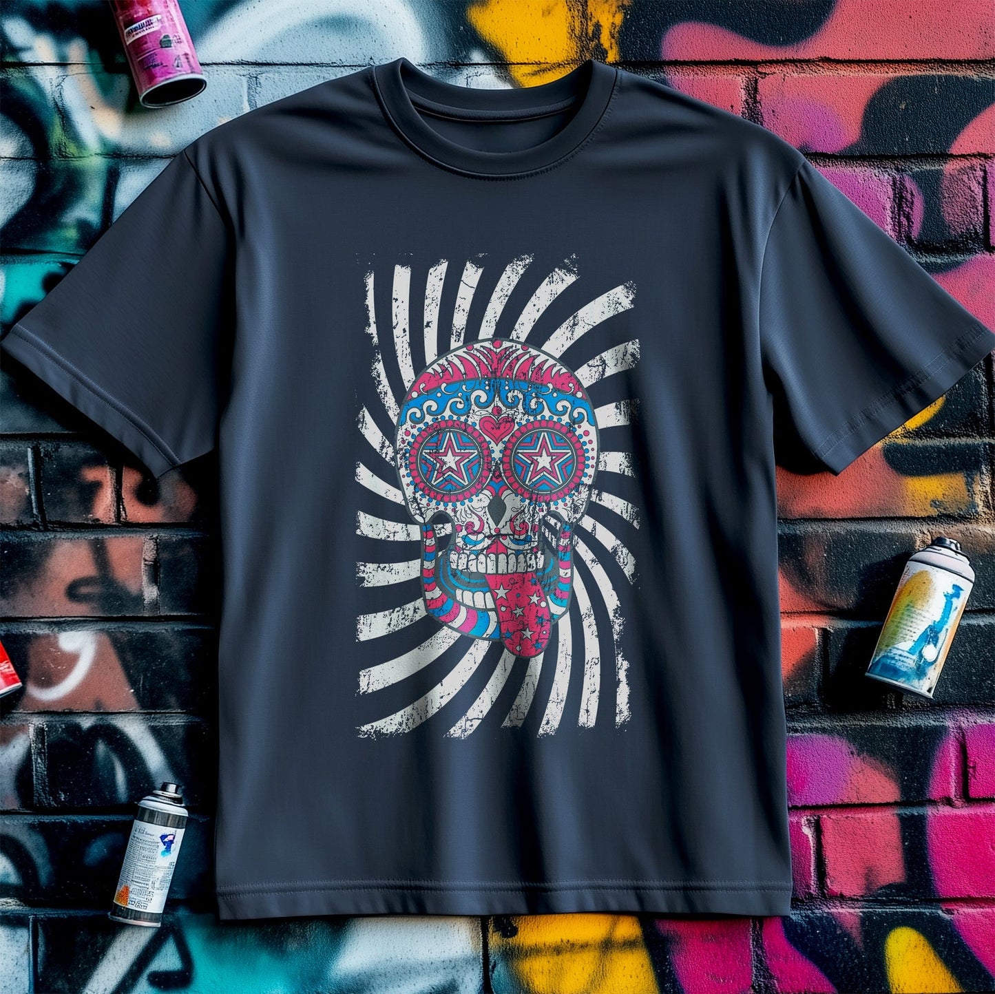 Psychedelic Skull T-Shirt