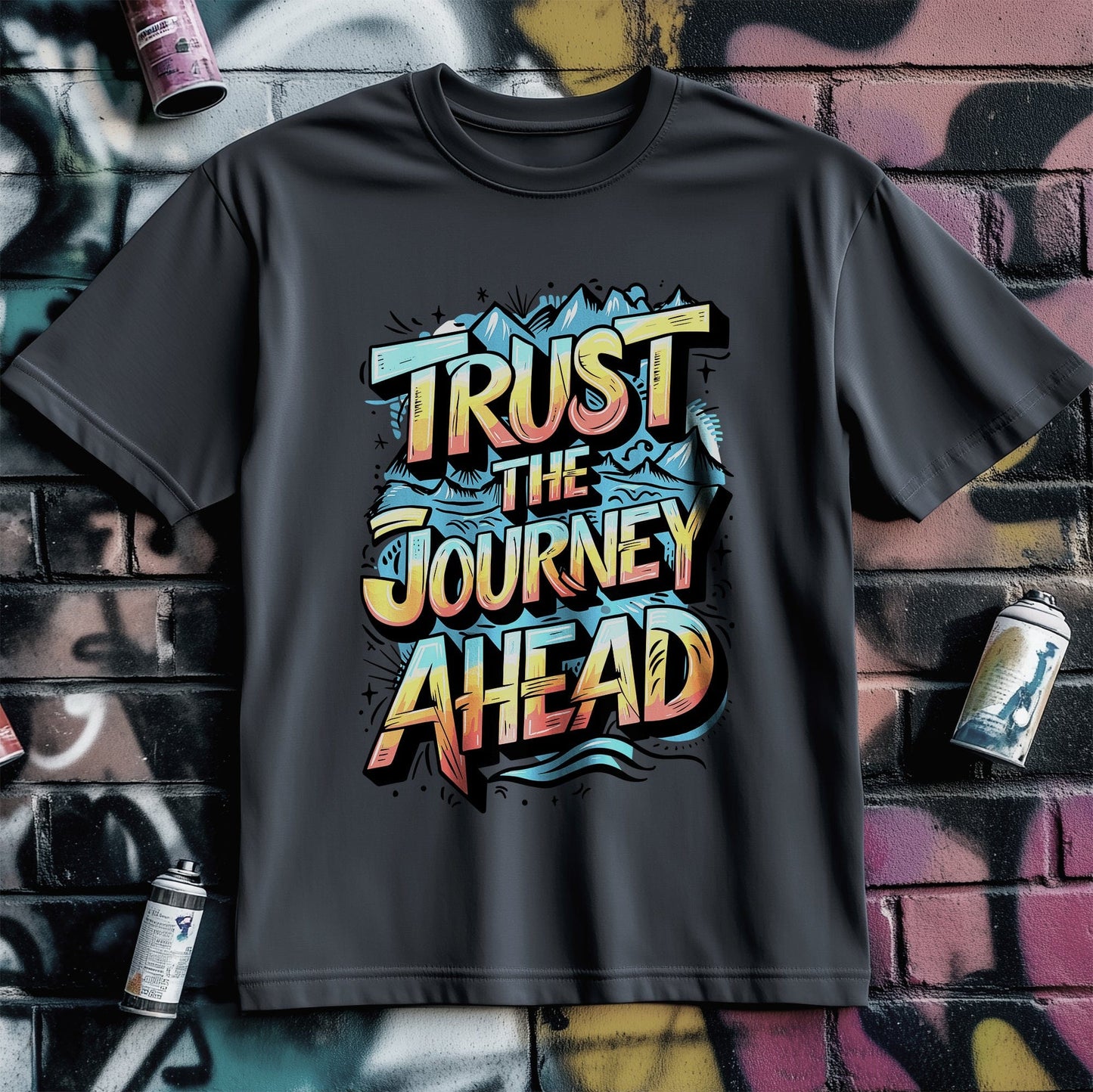 Motivation 19 T-shirt  Trust the Journey