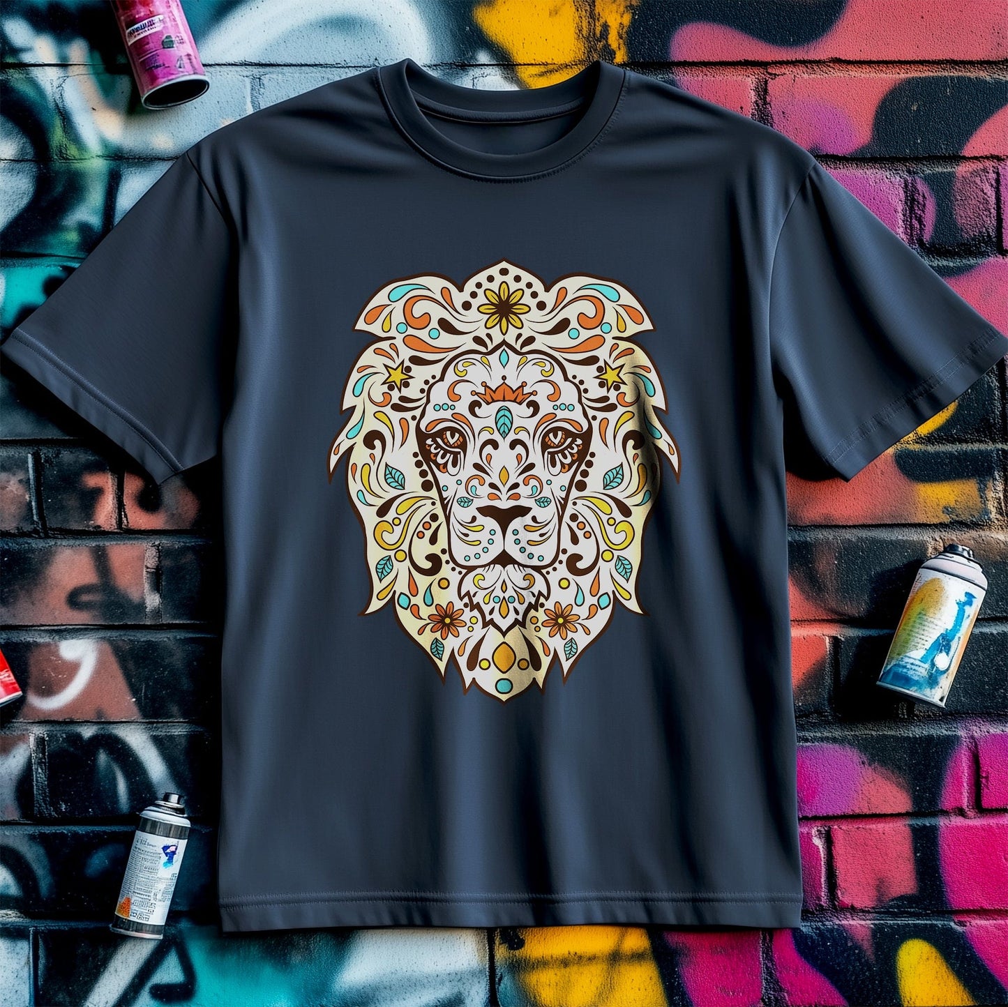 Lion Head Art t-shirt